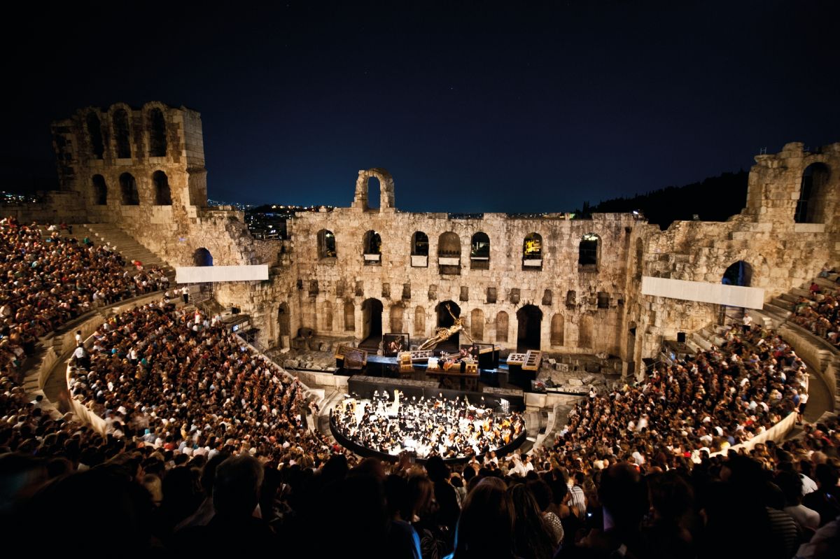 Teatro di Erode Attico Attrazione Atene Lonely