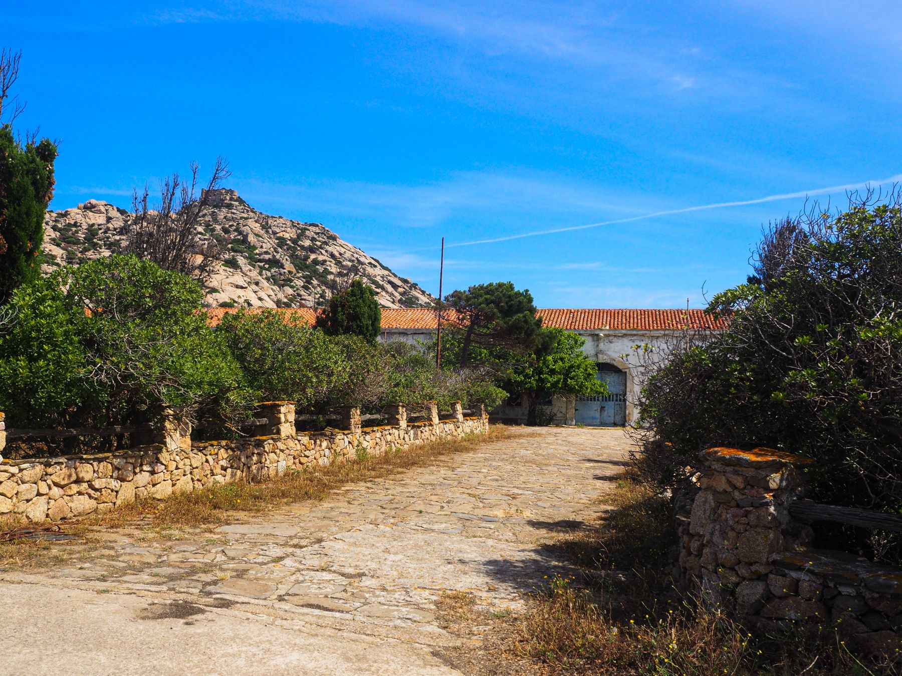 L'ex carcere di Fornelli all'Asinara e i resti del Castellaccio
