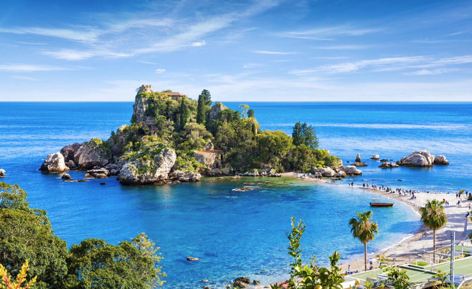 Taormina, Isola Bella. Credits IgorZh / Shutterstock