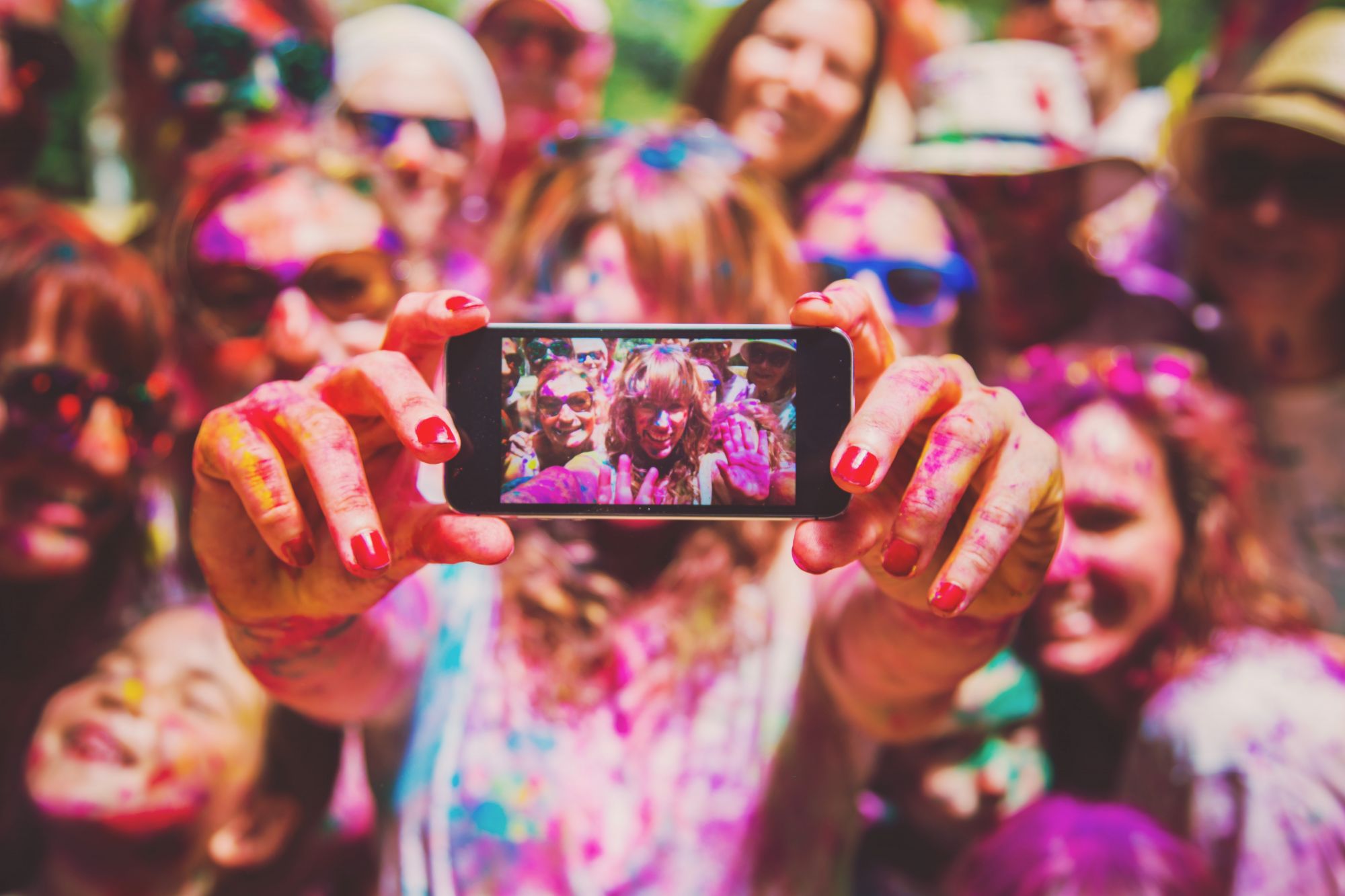 Festival di Holi, India