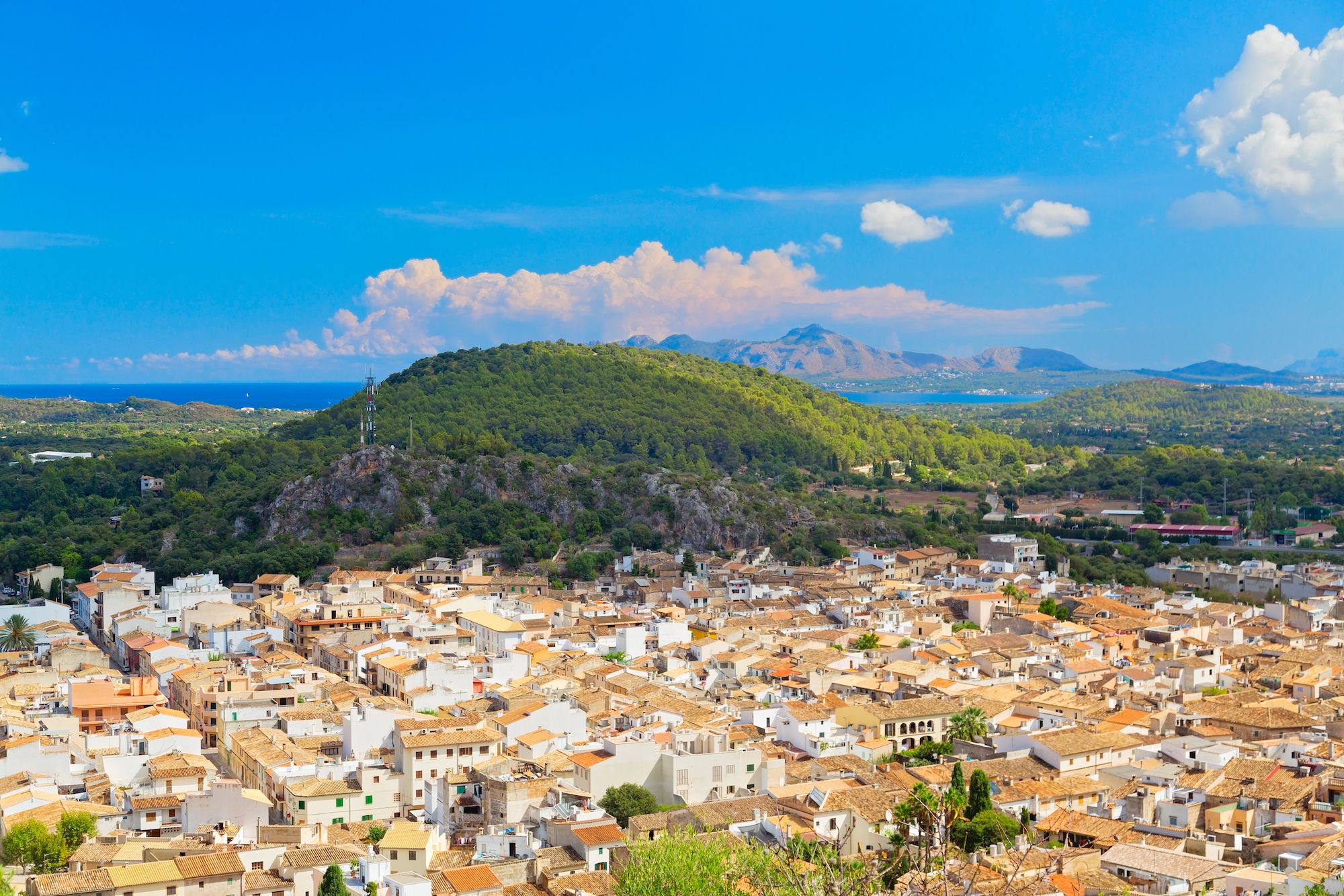Il villaggio medievale di Pollenca a Mallorca ©Sabine Klein