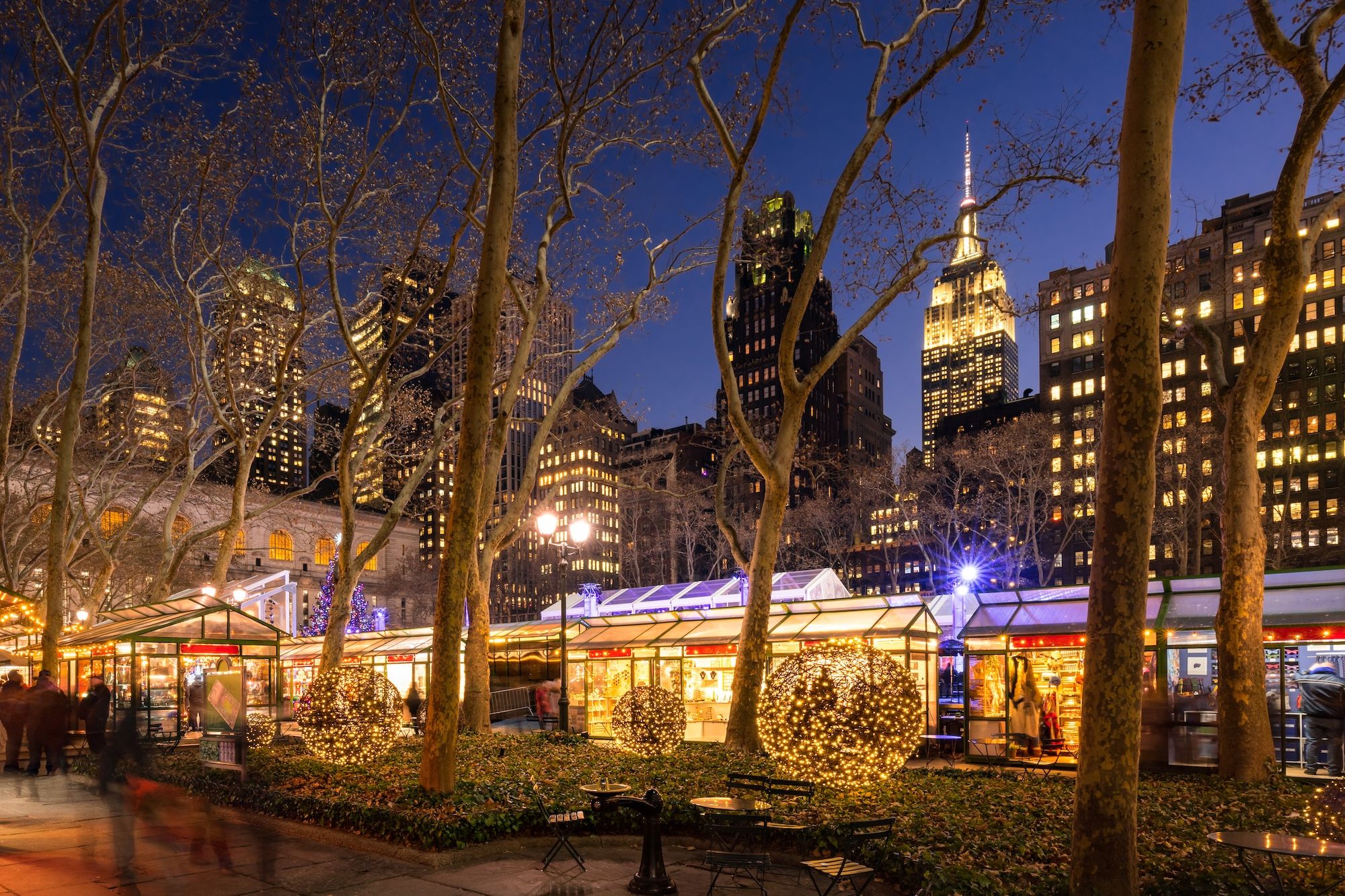 Il Holiday Village di Bryant Park © Francois Roux/Shutterstock