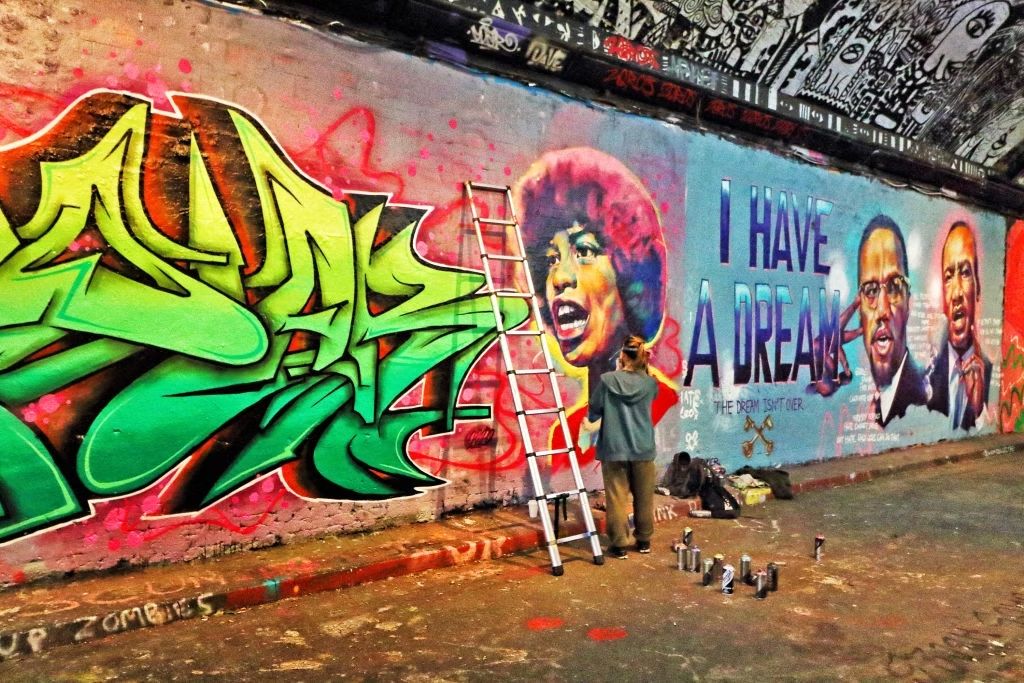 Il Leake Street Tunnel è una particolarissima galleria d’arte. © Keith Mayhew / SOPA Images / LightRocket / Getty Images