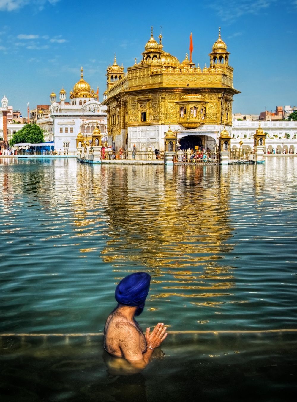 Un fedele al Golden Temple © Boris Stroujko