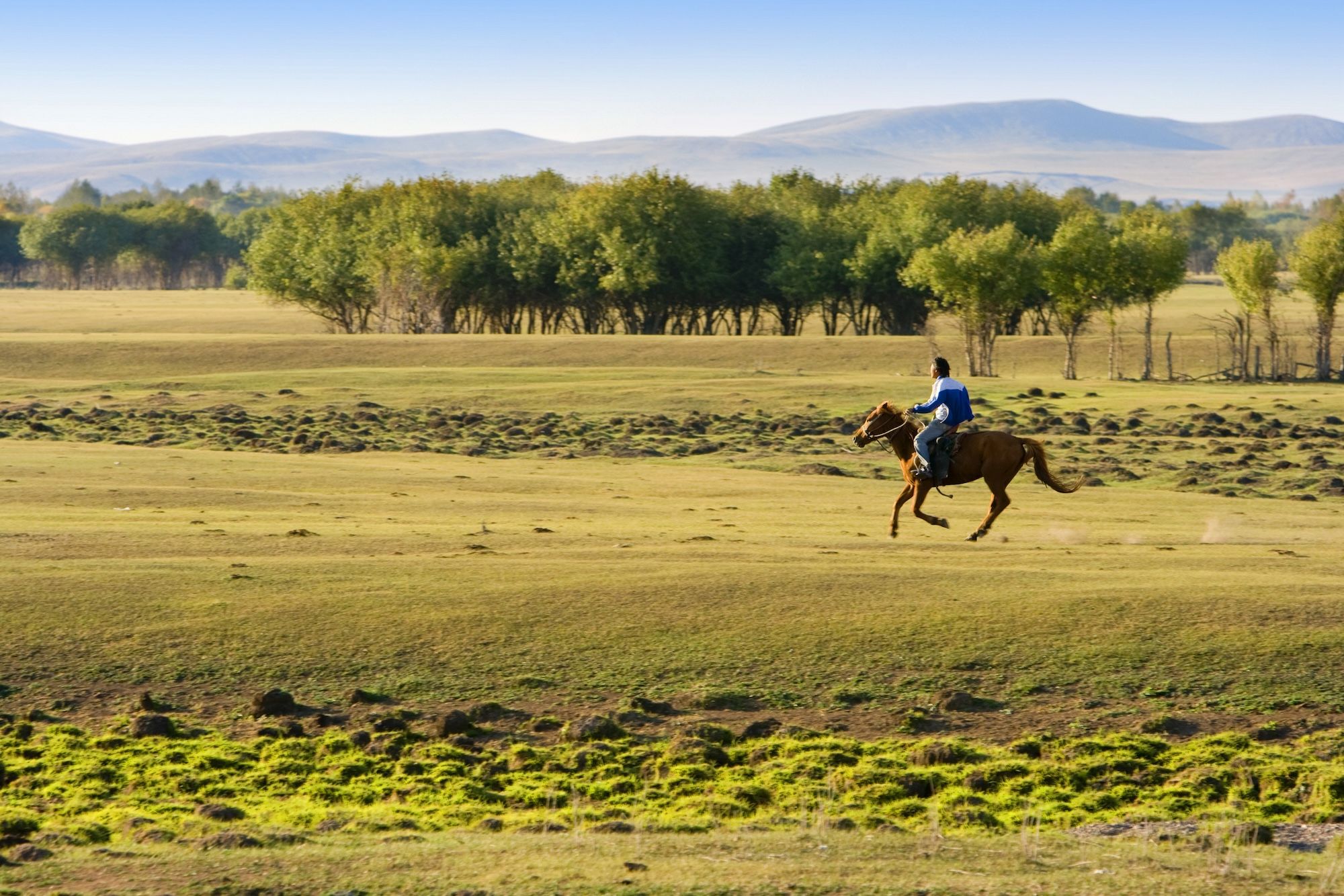 A cavallo in Mongolia ©Hu Xiao Fang/Shutterstock