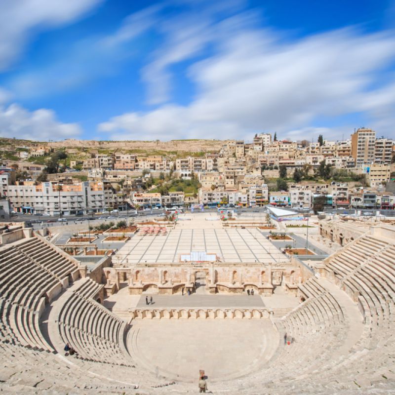L’anfiteatro romano di Amman. Credits Fabio Nodari / Shutterstock