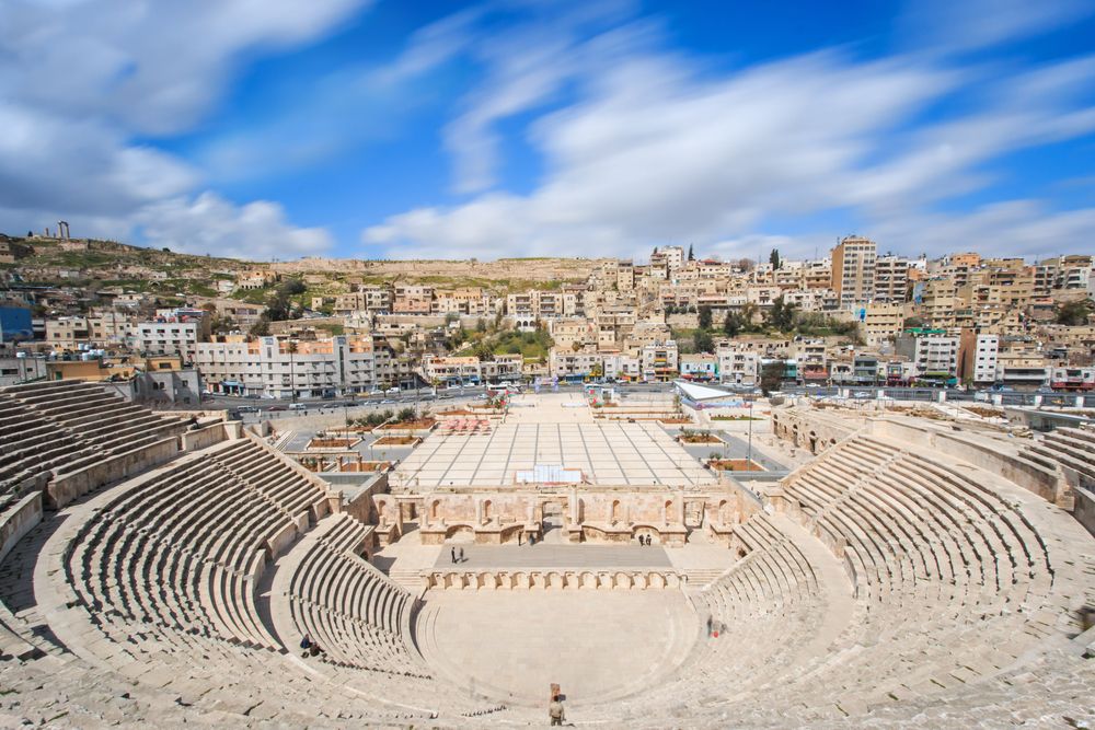 L'anfiteatro romano di Amman. Credits Fabio Nodari / Shutterstock