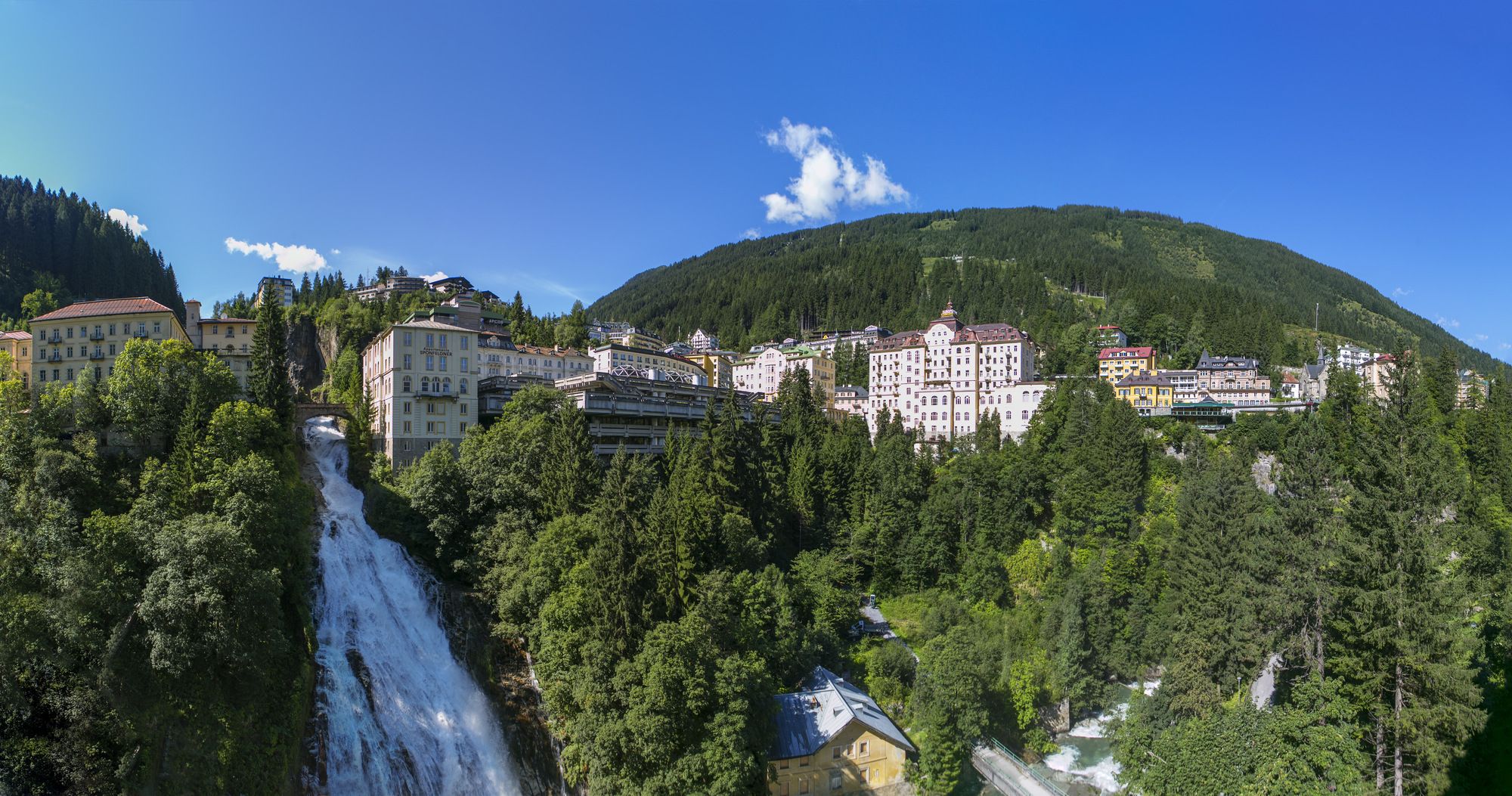 Bad Gastein, con le sue ville belle époque e le cascate ©Westend61/Getty Images