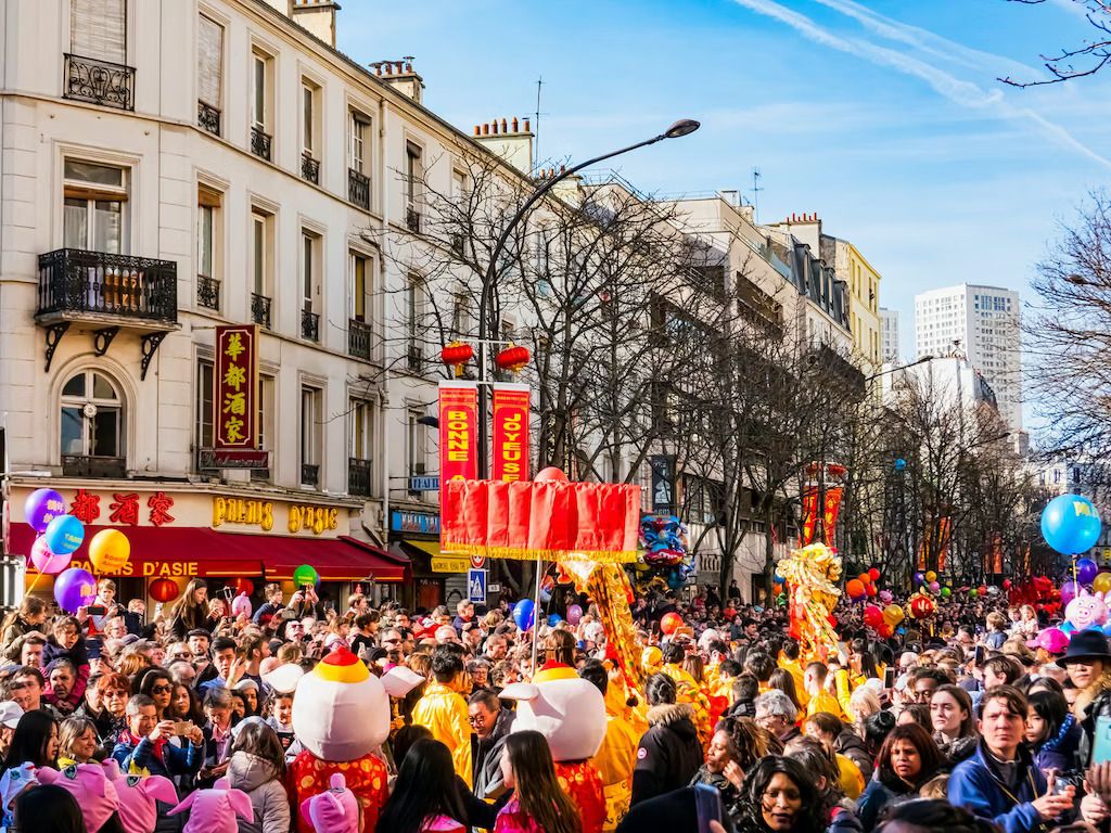 I festeggiamenti per il Capodanno cinese nel 13° arrondissement. © CatherineLProd / Shutterstock