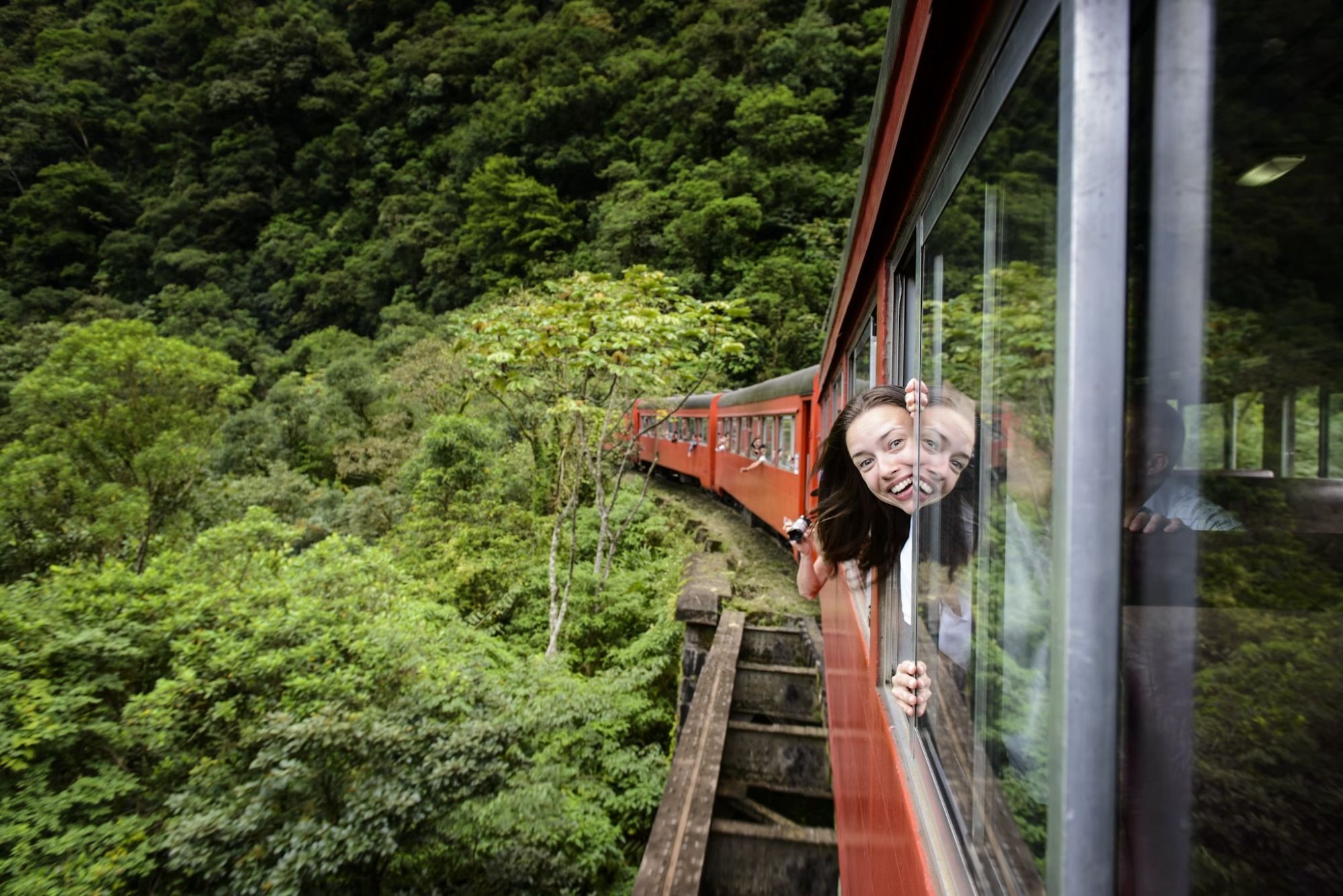 Il Serra Verde Express attraversa le montagne della Serra do Mar tre volte alla settimana. Chris Schmid/Getty Images