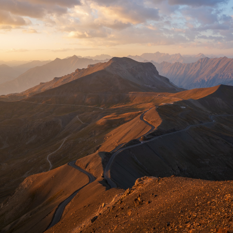 Tramonto al Col de la Bonette © UT Dorian DAOUT