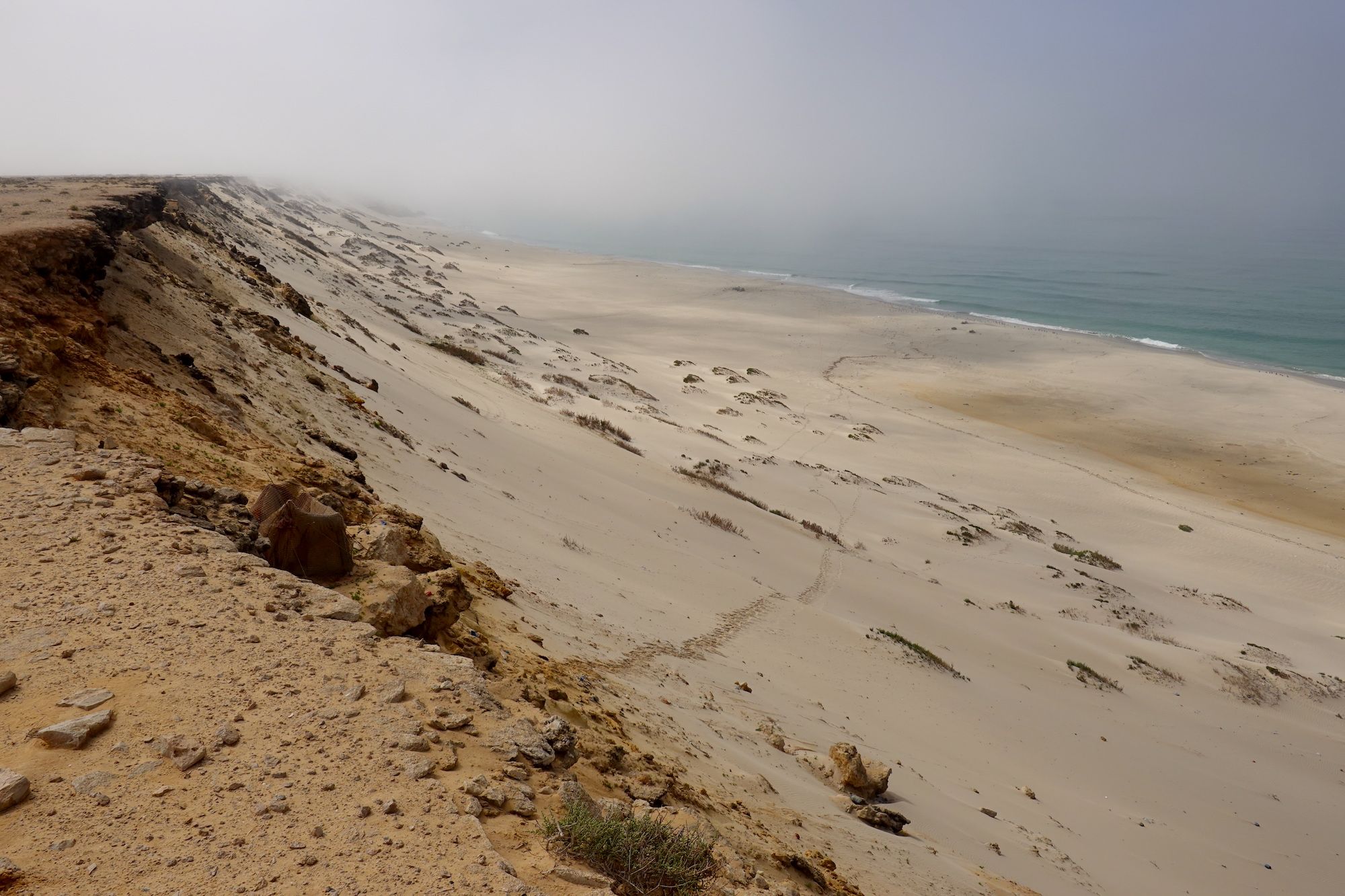 Western Sahara. Deserto e oceano, nella nebbia del mattino © Vieri Nencini / Lonely Planet Italia