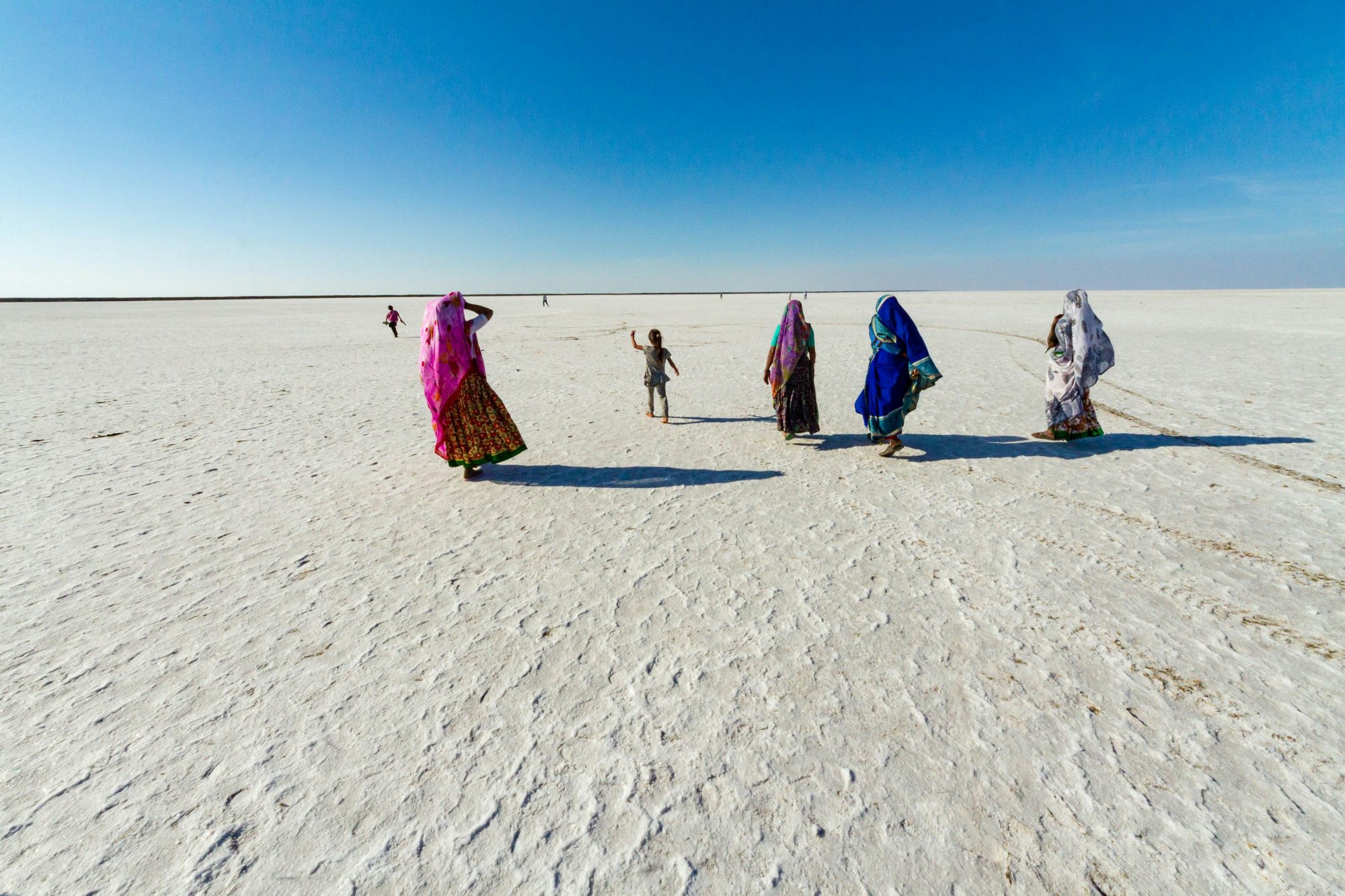 Le paludi salmastre del Kachchh, uno scenario quasi ultraterreno. © Shutterstock