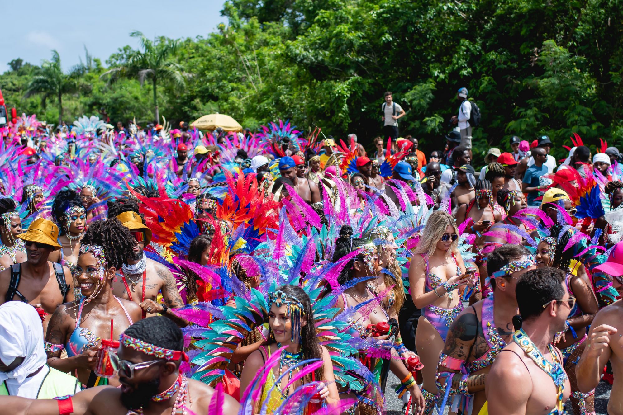 Sfilata in costume al Crop Over Festival a Barbados