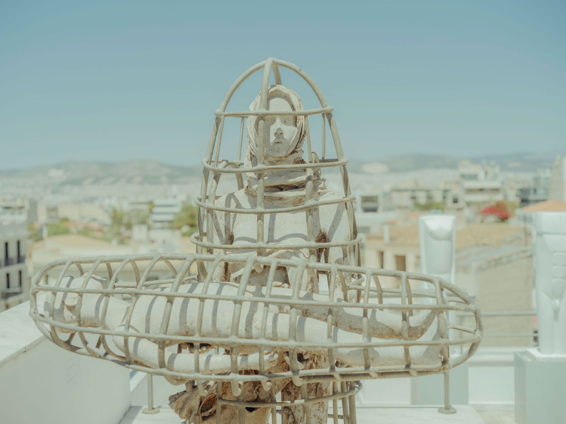 Sulla terrazza del museo Alex Mylona ©Lorenzo Romani