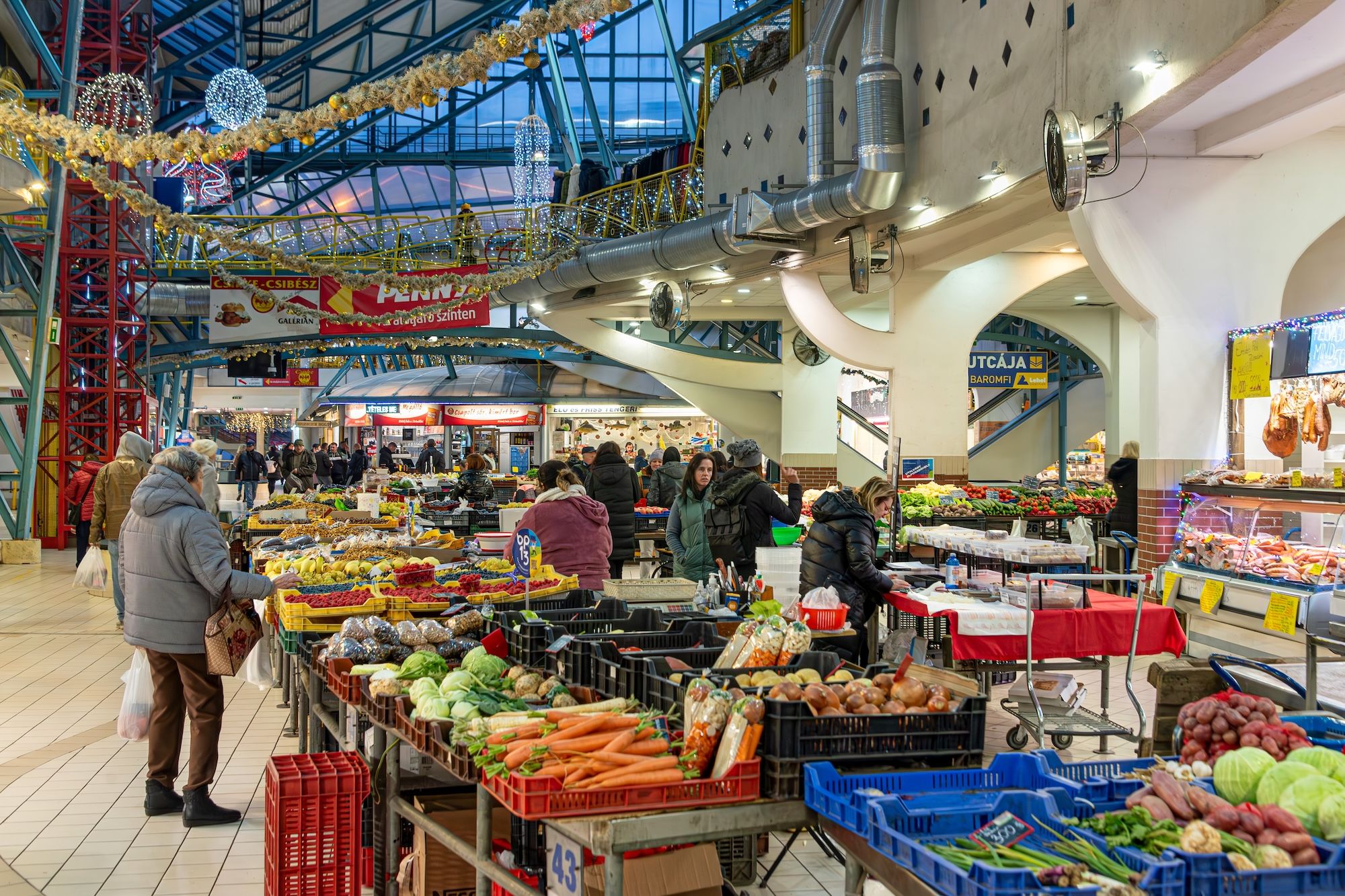 Il mercato Nagycsarnok ©Gallwis /Shutterstock