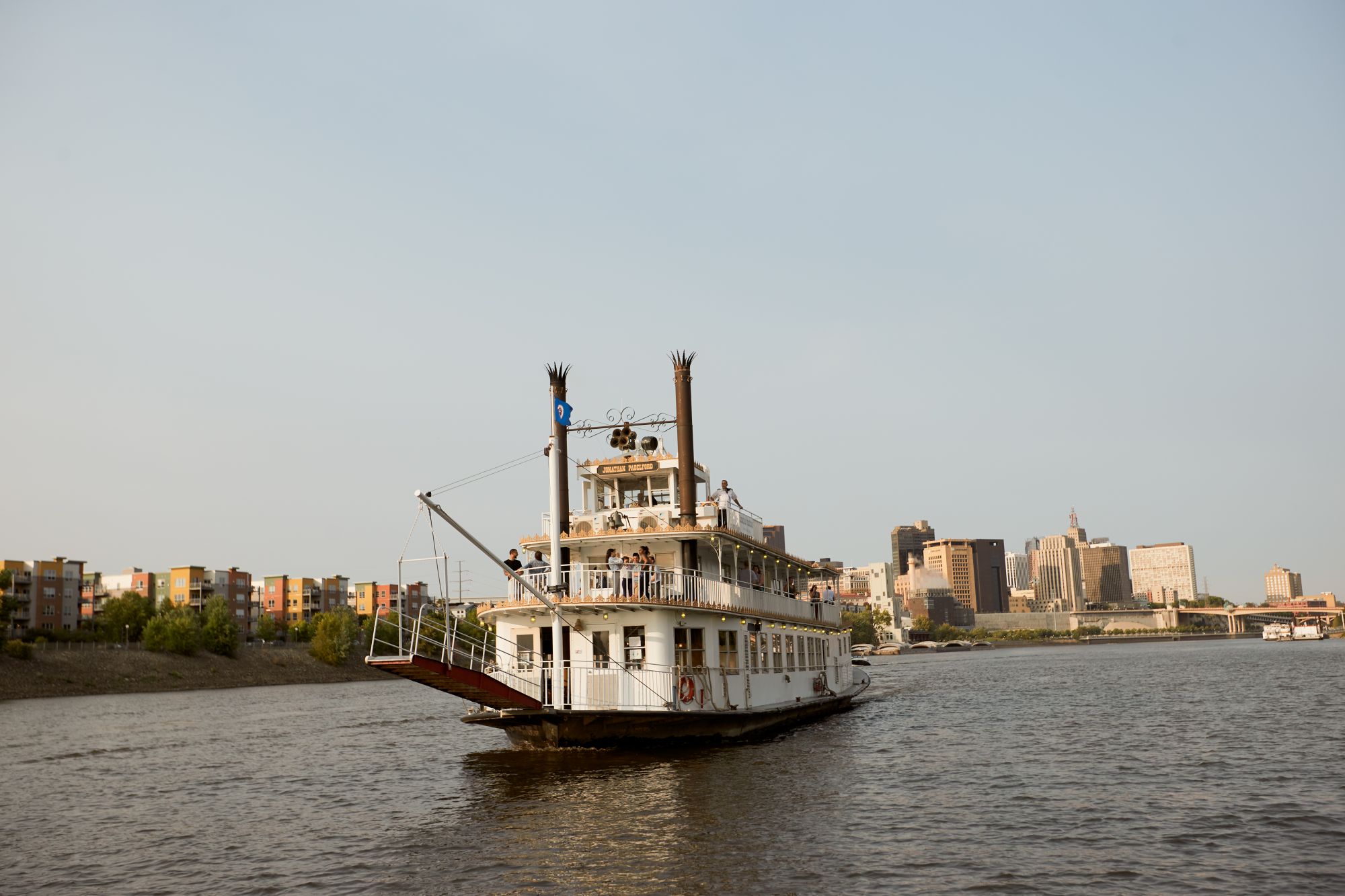Il Mississippi a St Paul. Credits Paul Vincent
