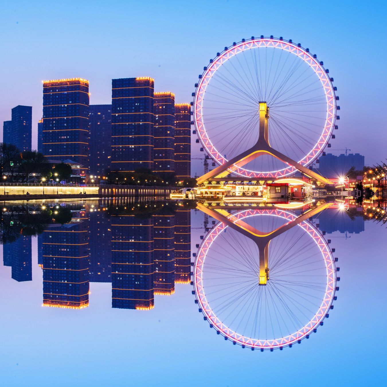 Il Tianjin Eye è l’attrazione più famosa della città. © ssguy/Shutterstock