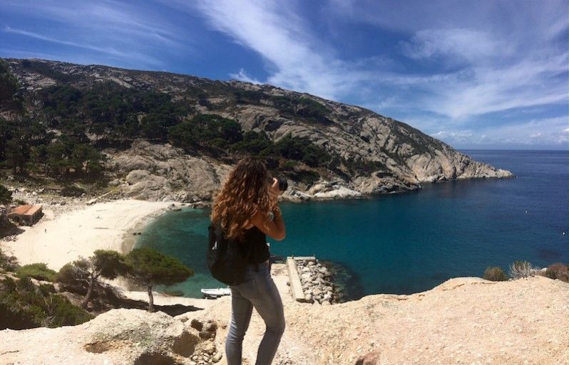 Il meteo all'isola d'Elba è sempre molto clemente per chi cerca l'equilibrio