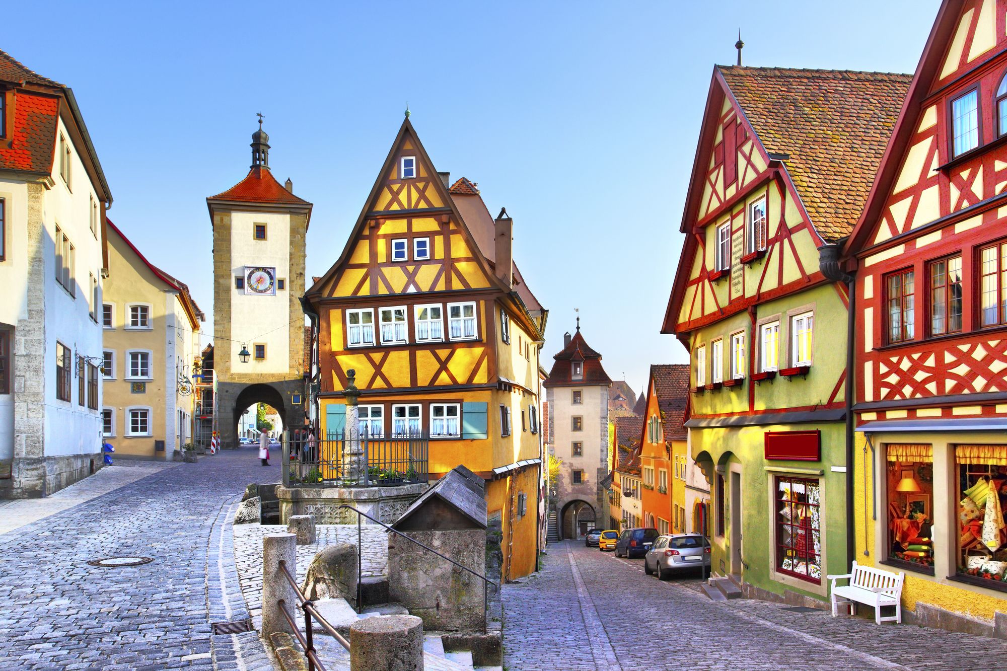Rothenburg ob der Tauber, ‘capitale’ della Strada romantica ©zoom-zoom/Getty Images