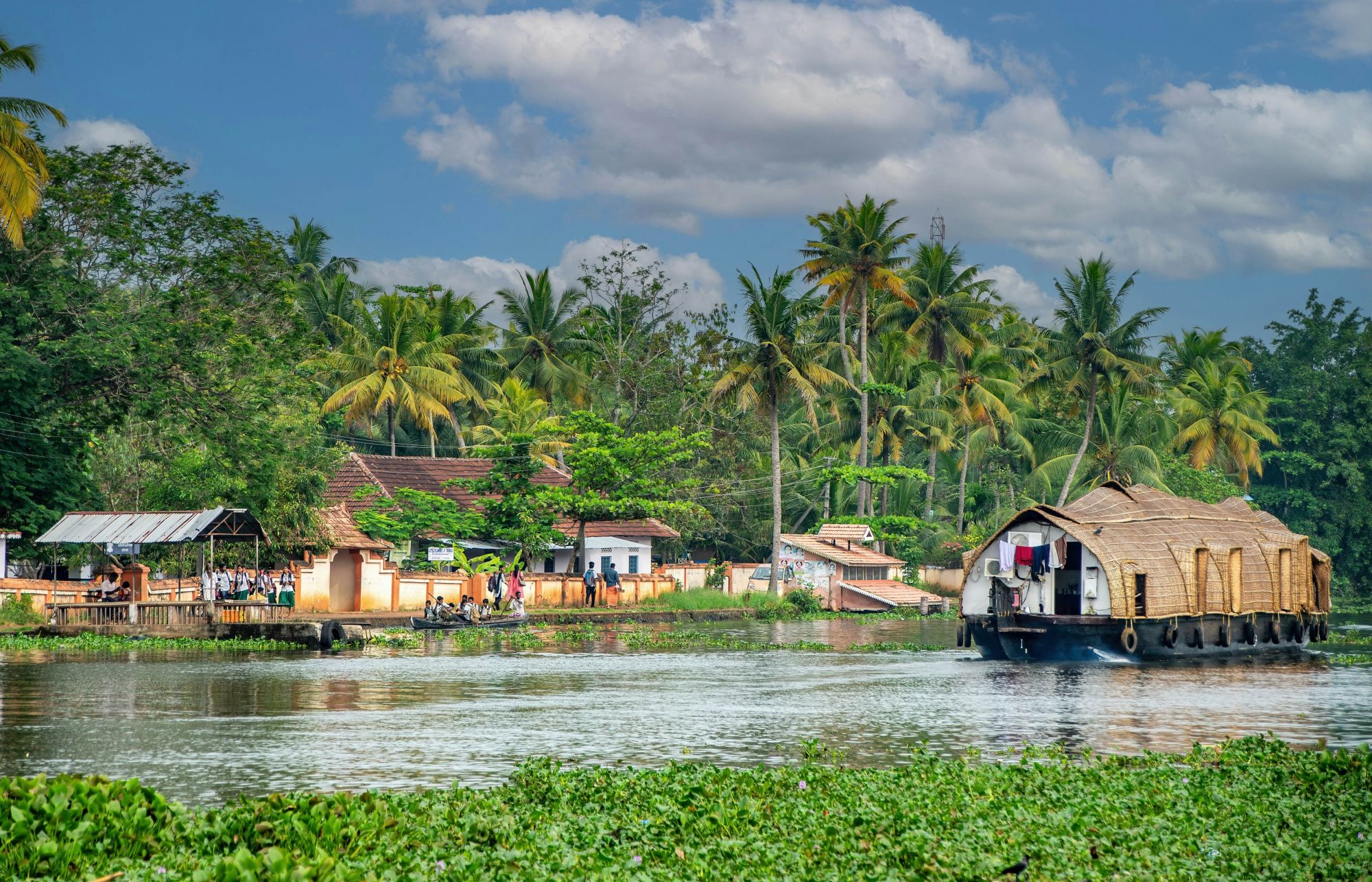Trascorrete una notte a bordo di una houseboat sulle backwater. © Paul Harding/Shutterstock