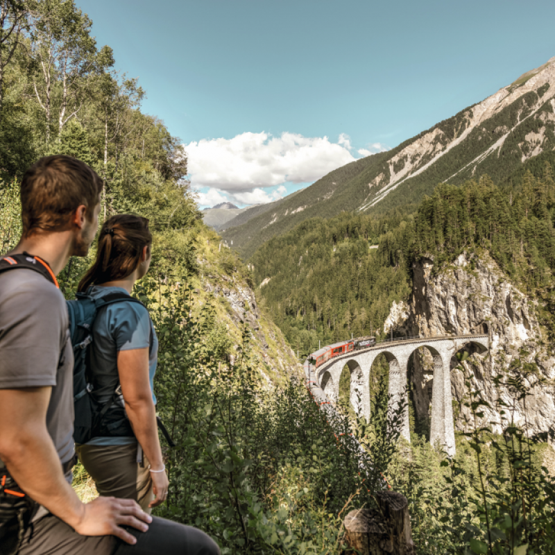 Il viadotto Landwasser. Credits Svizzera Turismo