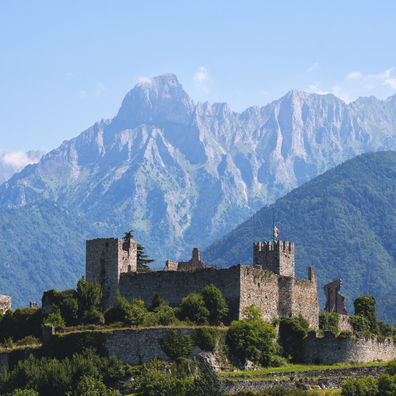 Il Castello di Breno in Val Camonica. Credits M. Rossetti