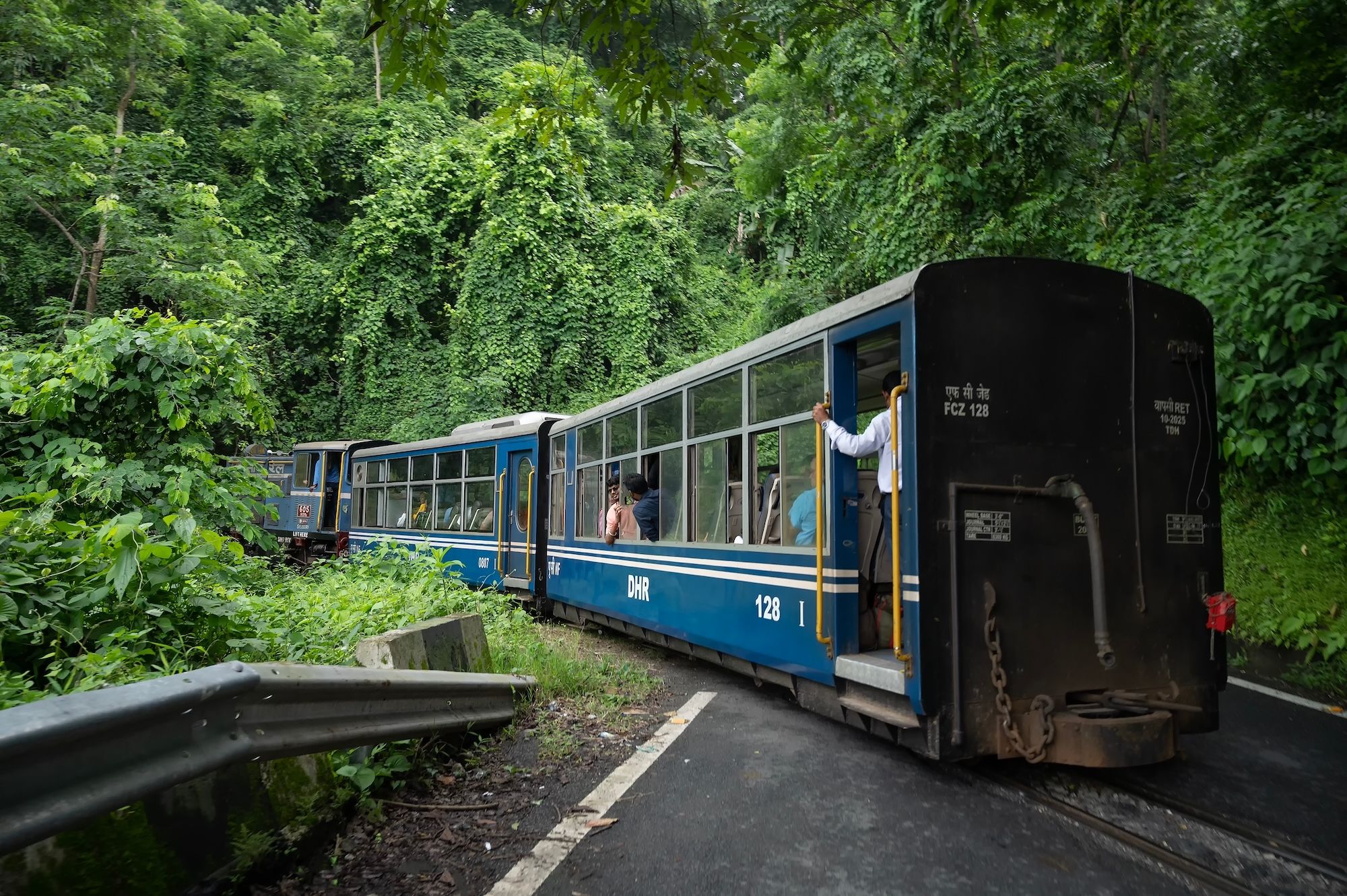 Un diesel Toy train che attraversa la giungla © Rudra Narayan Mitra /Shutterstock