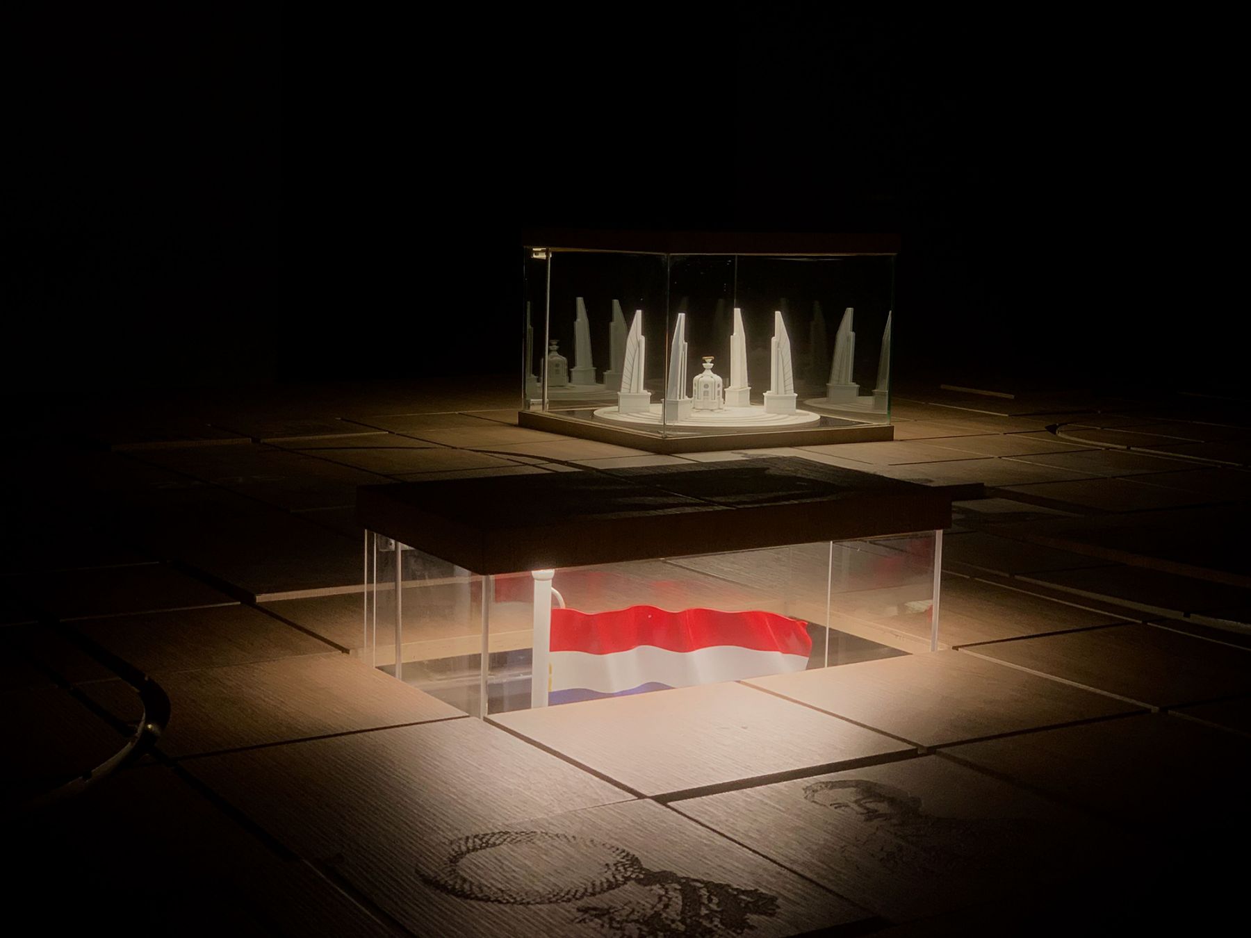 Un'installazione del Museum Siam che racconta la storia della Thailandia ©Lisa Zillio
