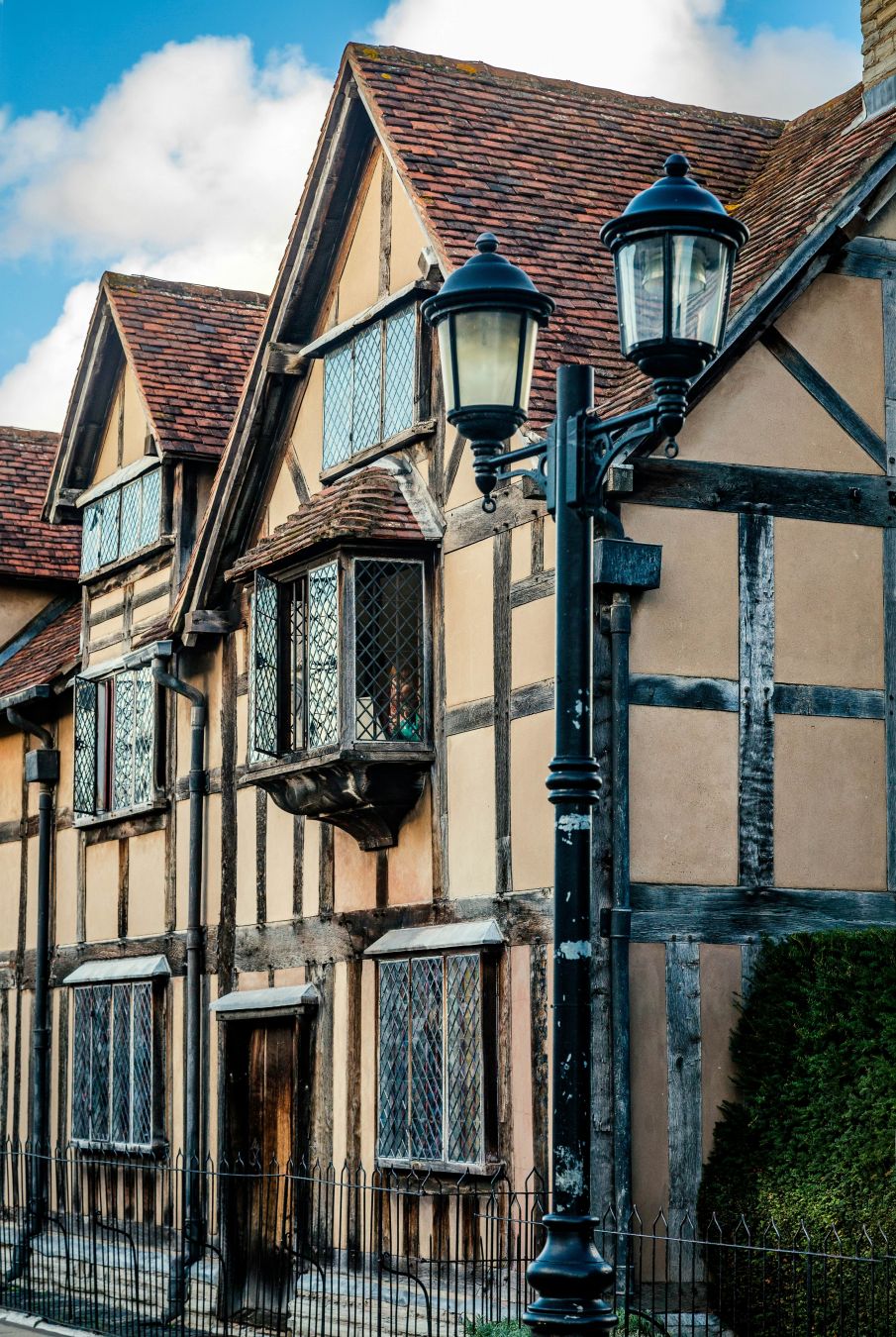 La casa a graticcio della famiglia Shakespeare è ora un museo: si trova a Stratford upon Avon, nel Warwickshire. © Steve O’Prey/Shutterstock