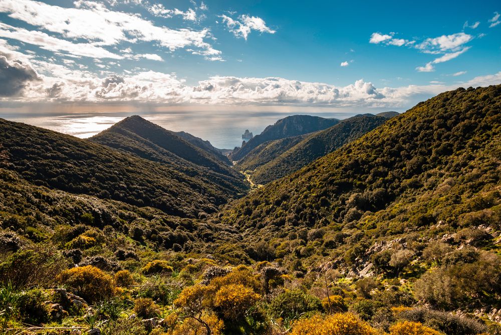L'aspro panorama del Sulcis in Sardegna. Credits Alessio Orru / Shutterstock