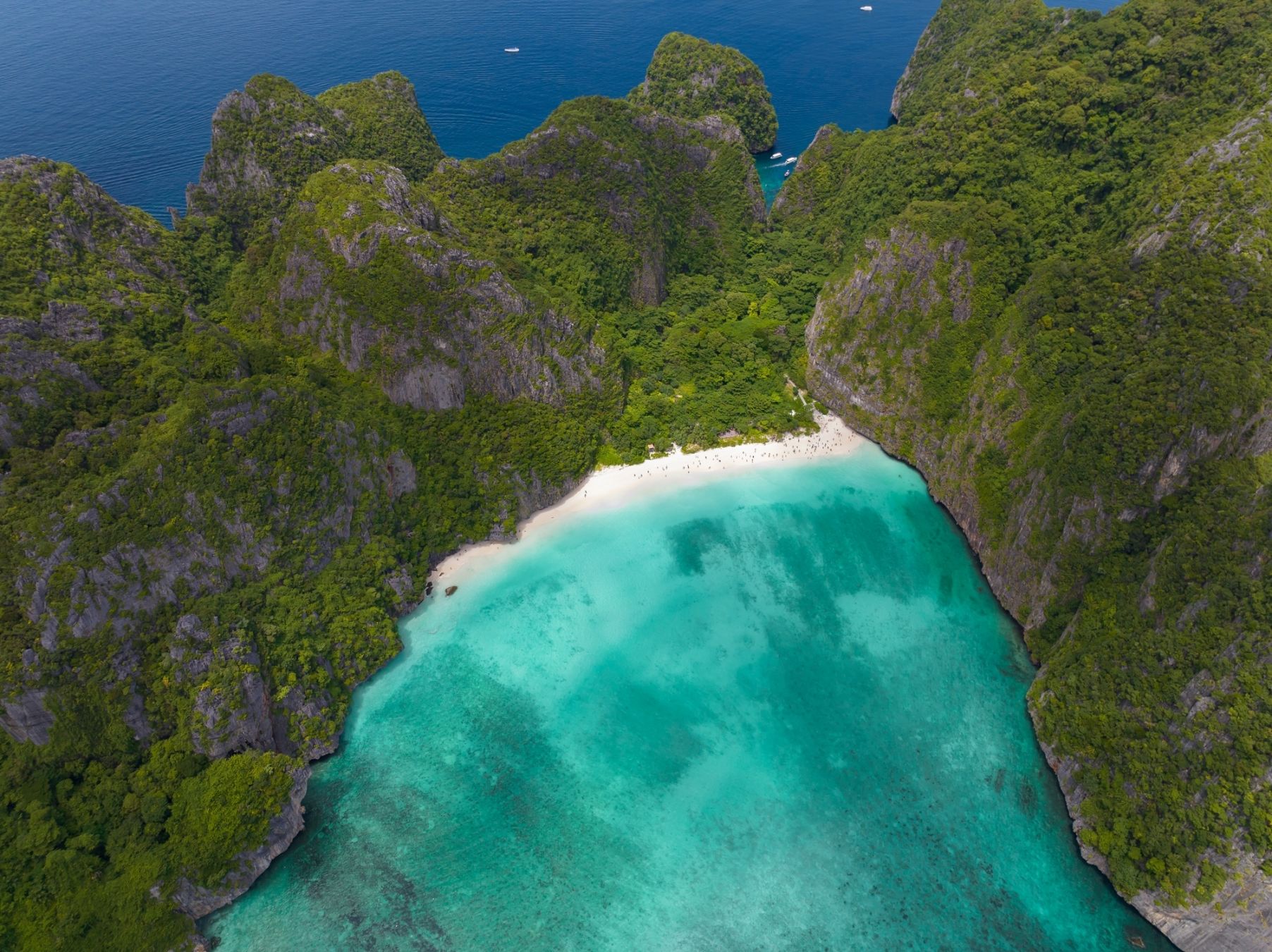 Maya Bay, Hat Noppharat Thara-Mu Ko Phi Phi, Thailandia ©frank60 / Shutterstock