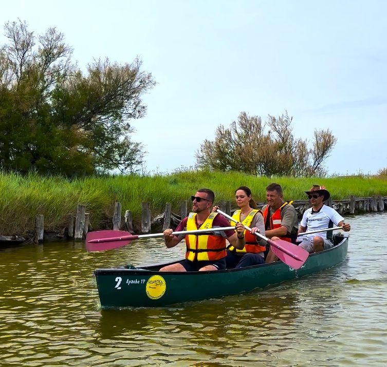 Pagaiando nelle Valli di Comacchio