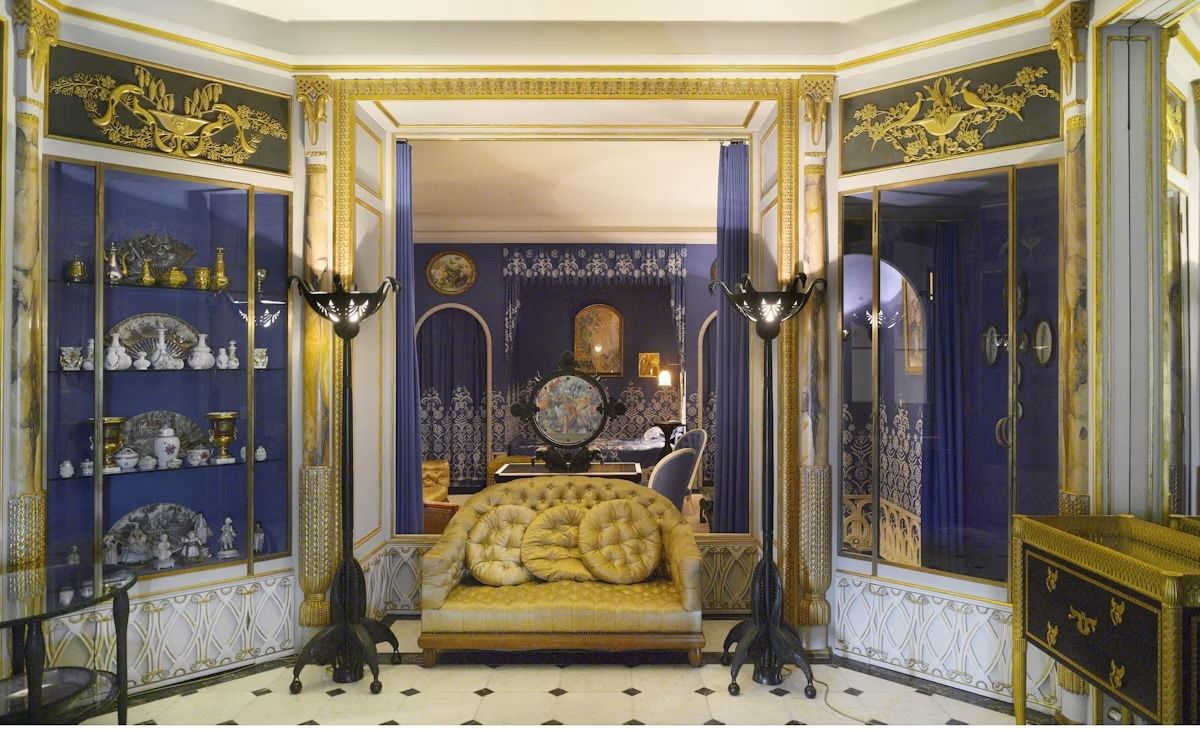 L’appartamento della stilista Jeanne Lanvin in mostra al Musée des Arts Décoratifs. Luc Boegly