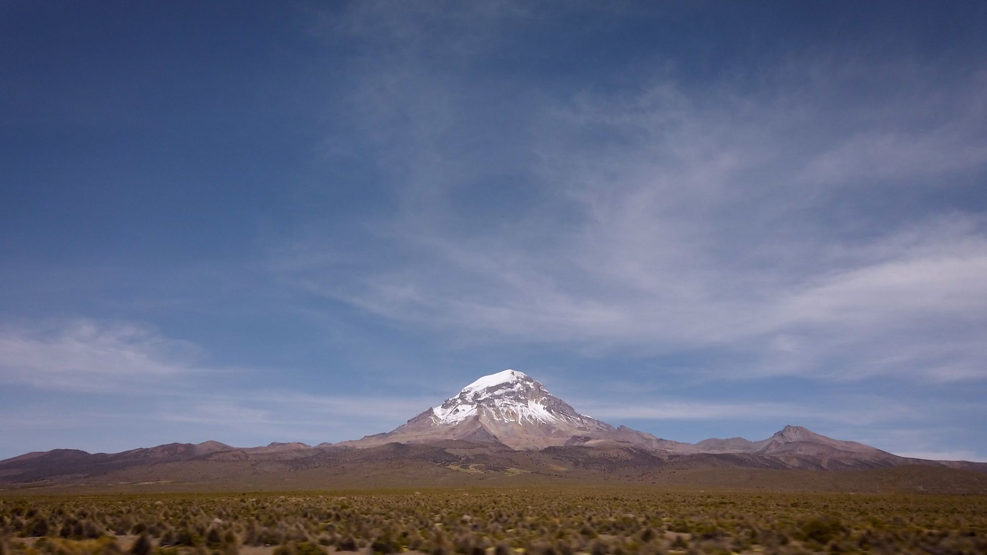 La bellezza del vulcano Sajama, Bolivia ©Lisa Zillio
