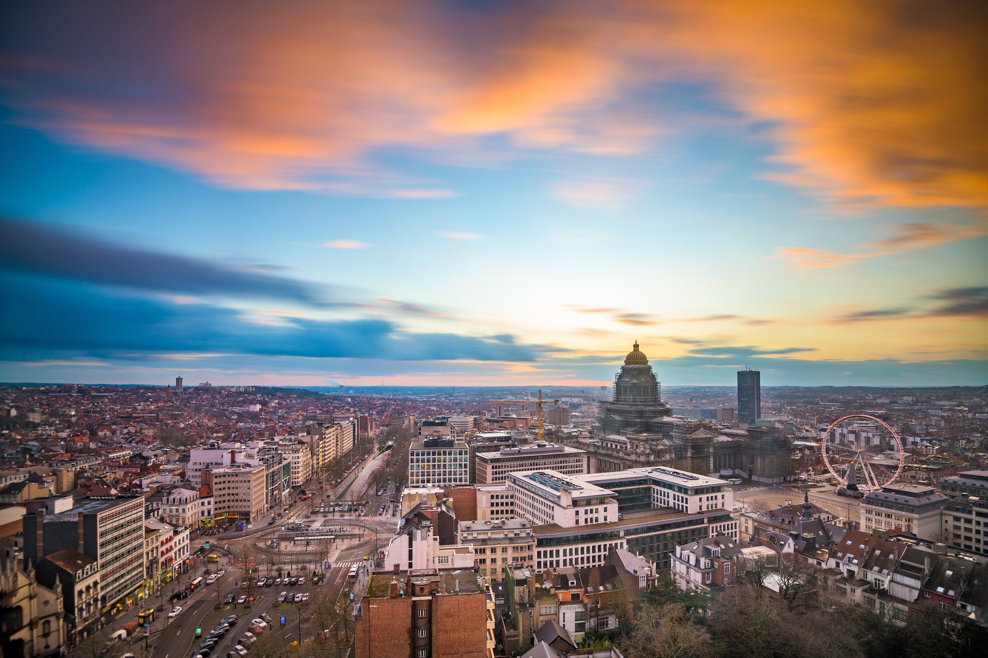 Il tramonto sul Palais de Justice ©Sean Pavone