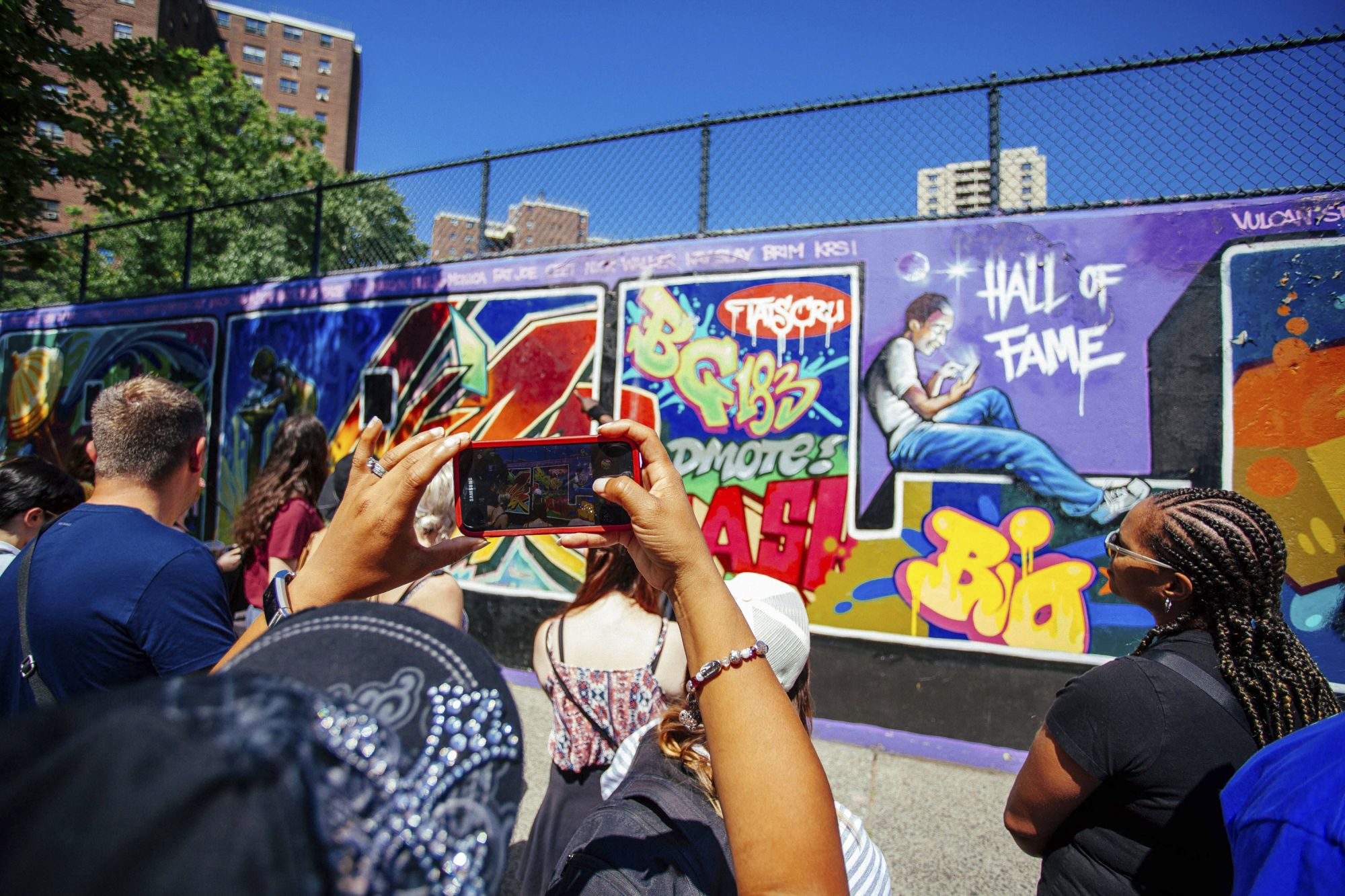 Murales sull'hip-hop nel Bronx