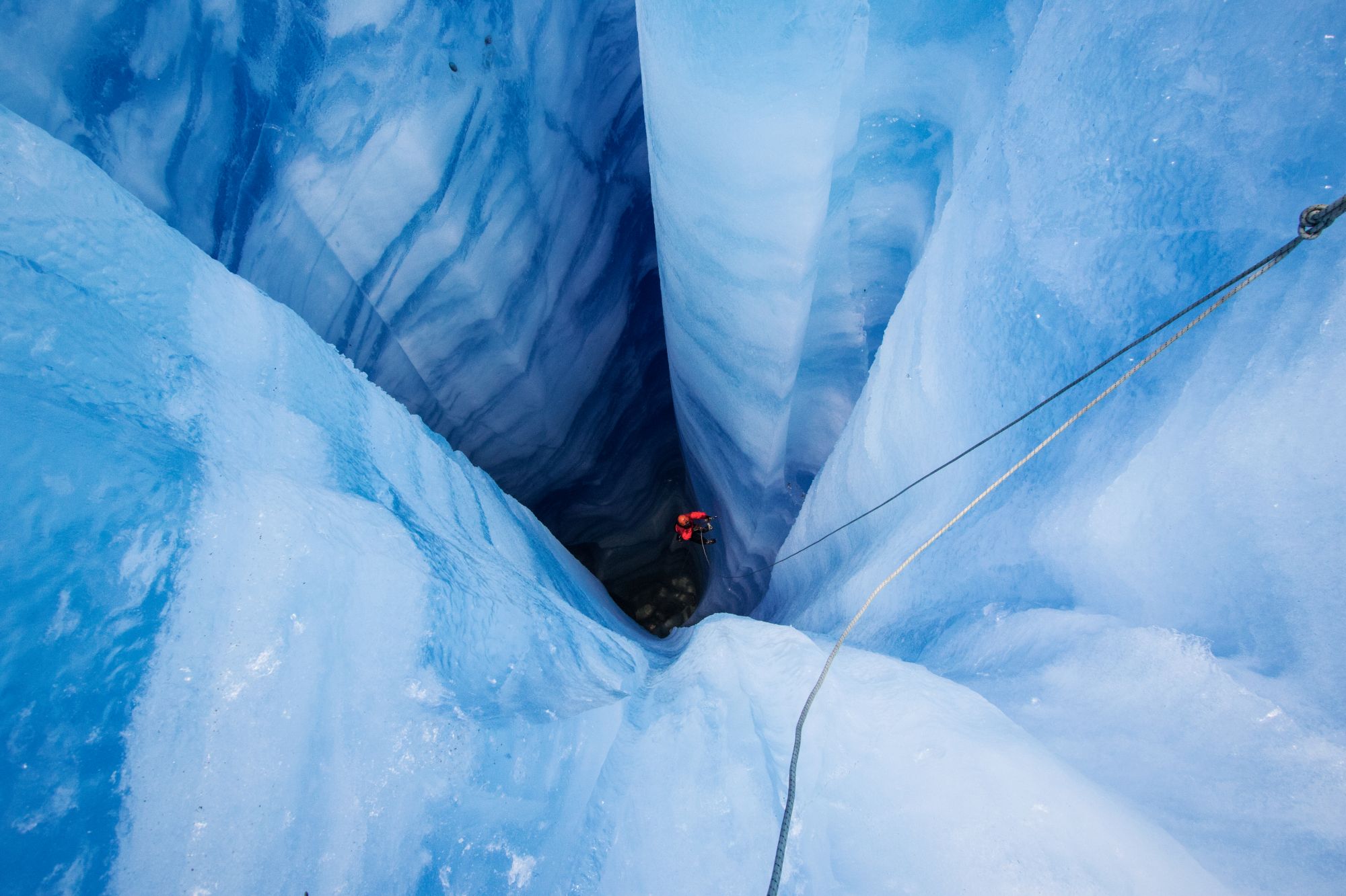 Grotta di ghiaccio in Patagonia