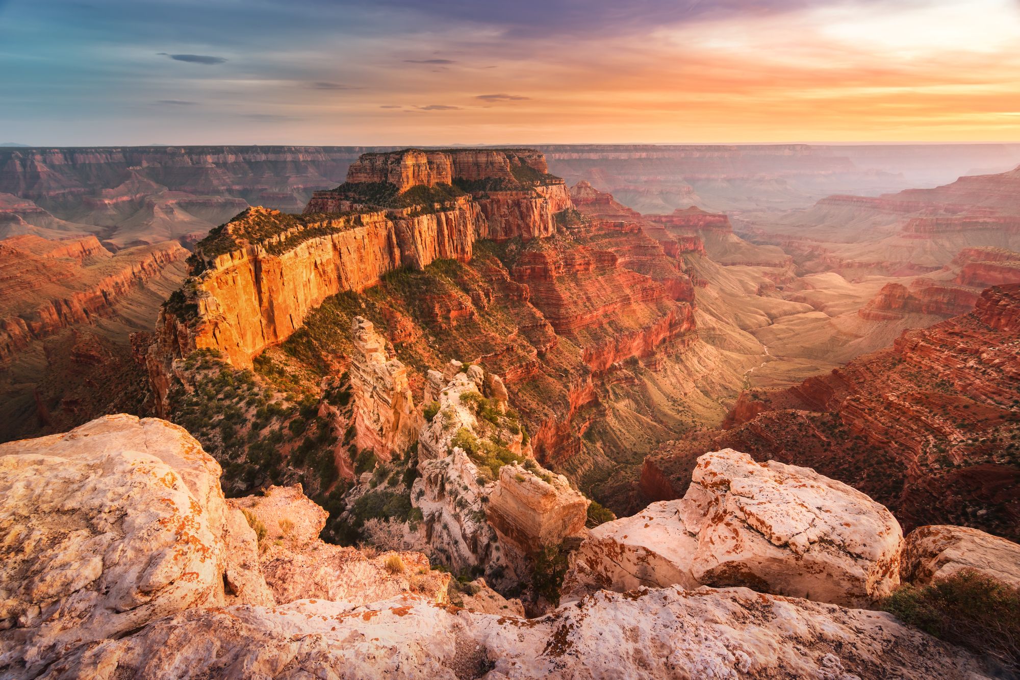 Tramonto sul Grand Canyon, Arizona ©Pat Tr / Shutterstock