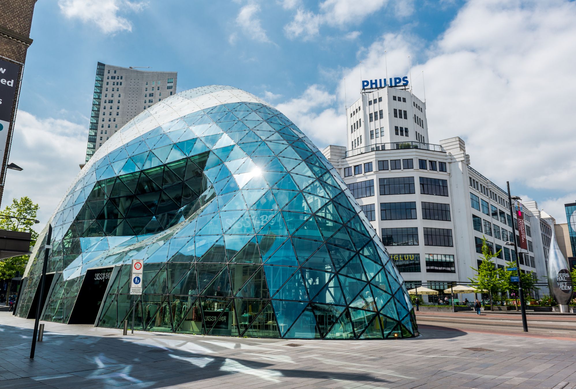 cupola di vetro a Eindhoven