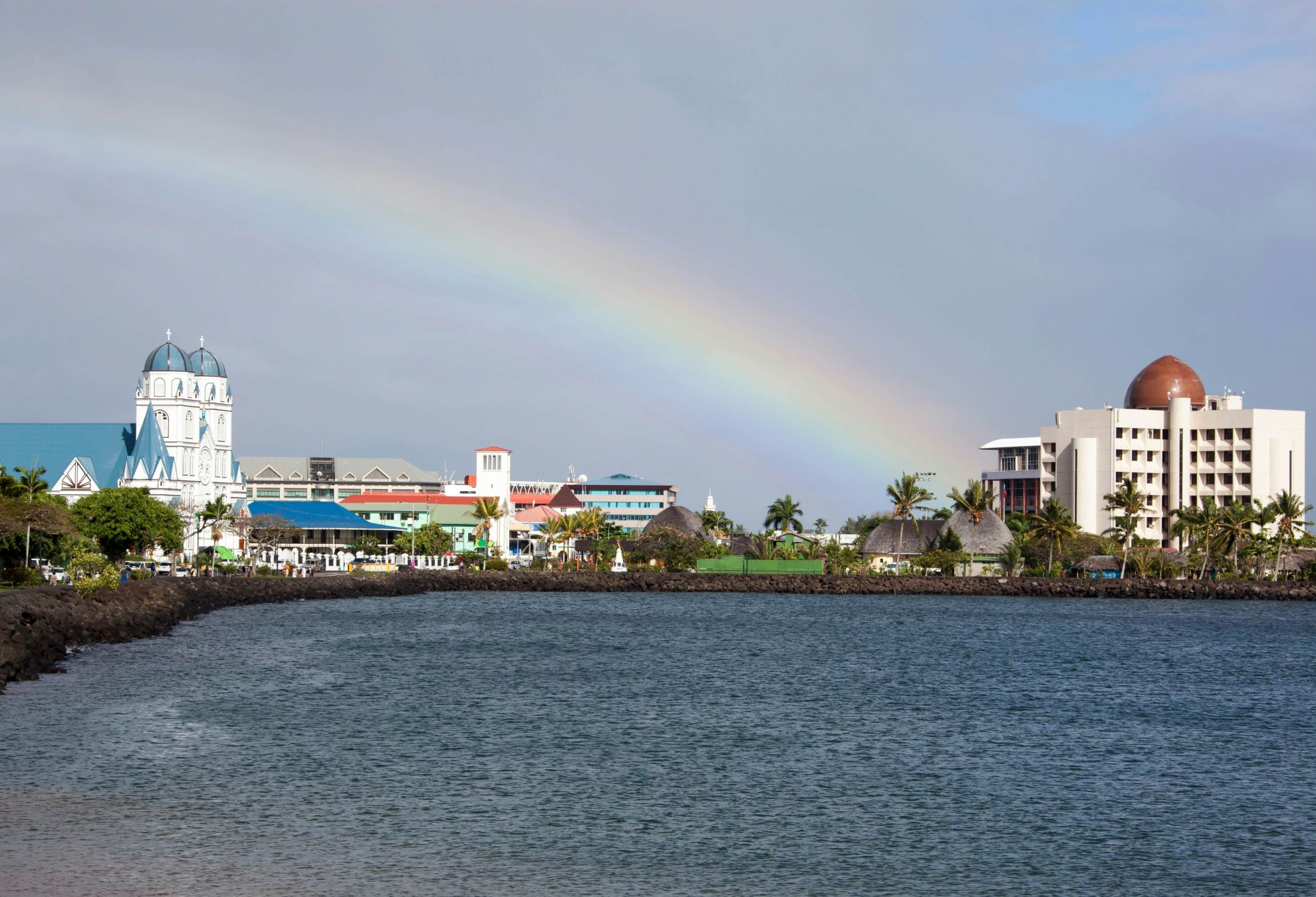 Apia, la capitale delle Samoa, sull’isola di ’Upolu. © Ramunas Bruzas/Shutterstock