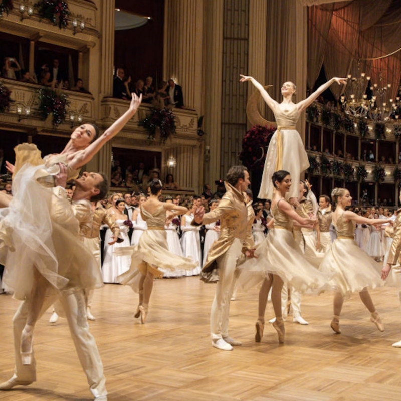Ballerini all'Opernball di Vienna