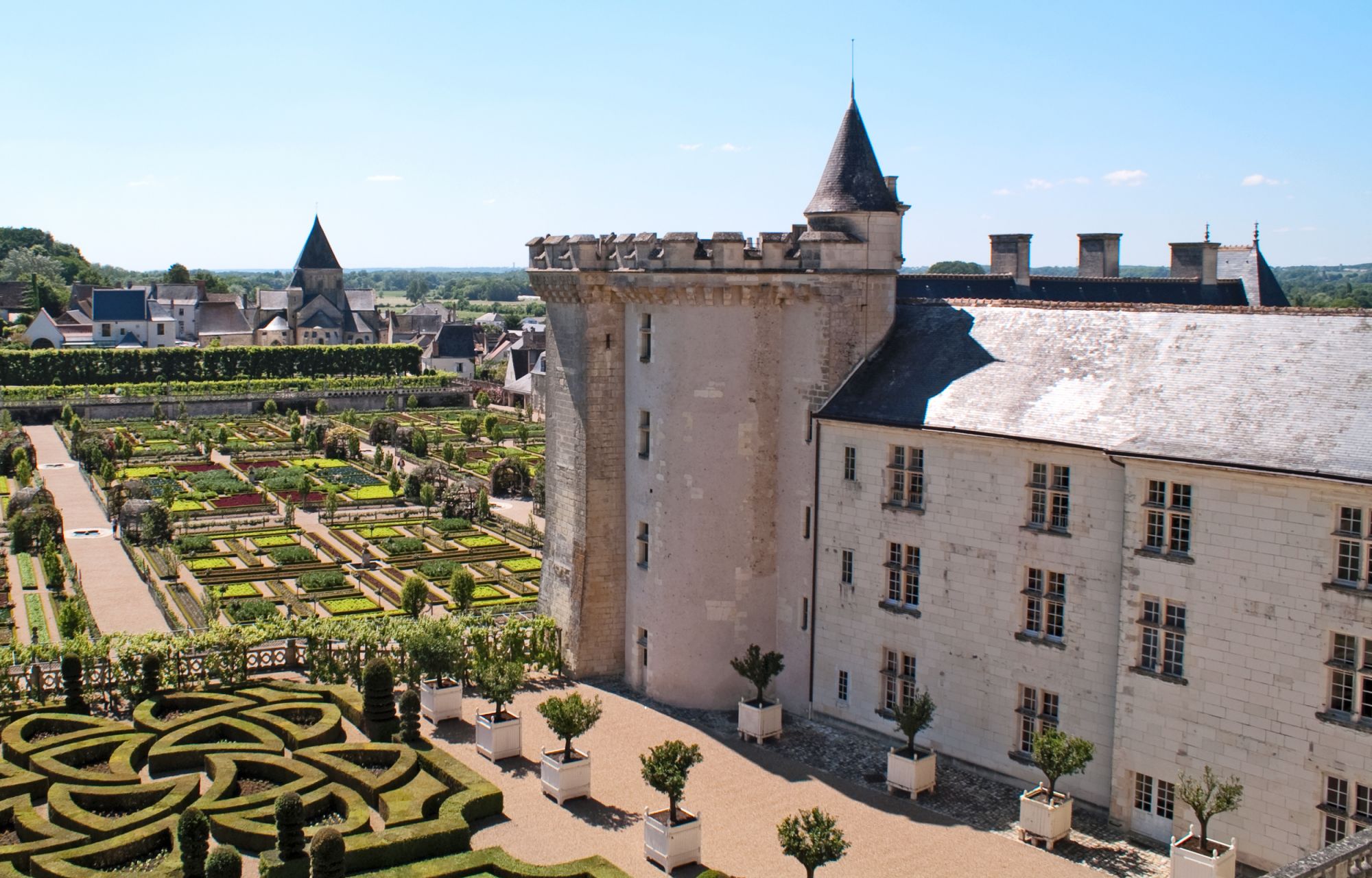 labirinto a Villandry, francia