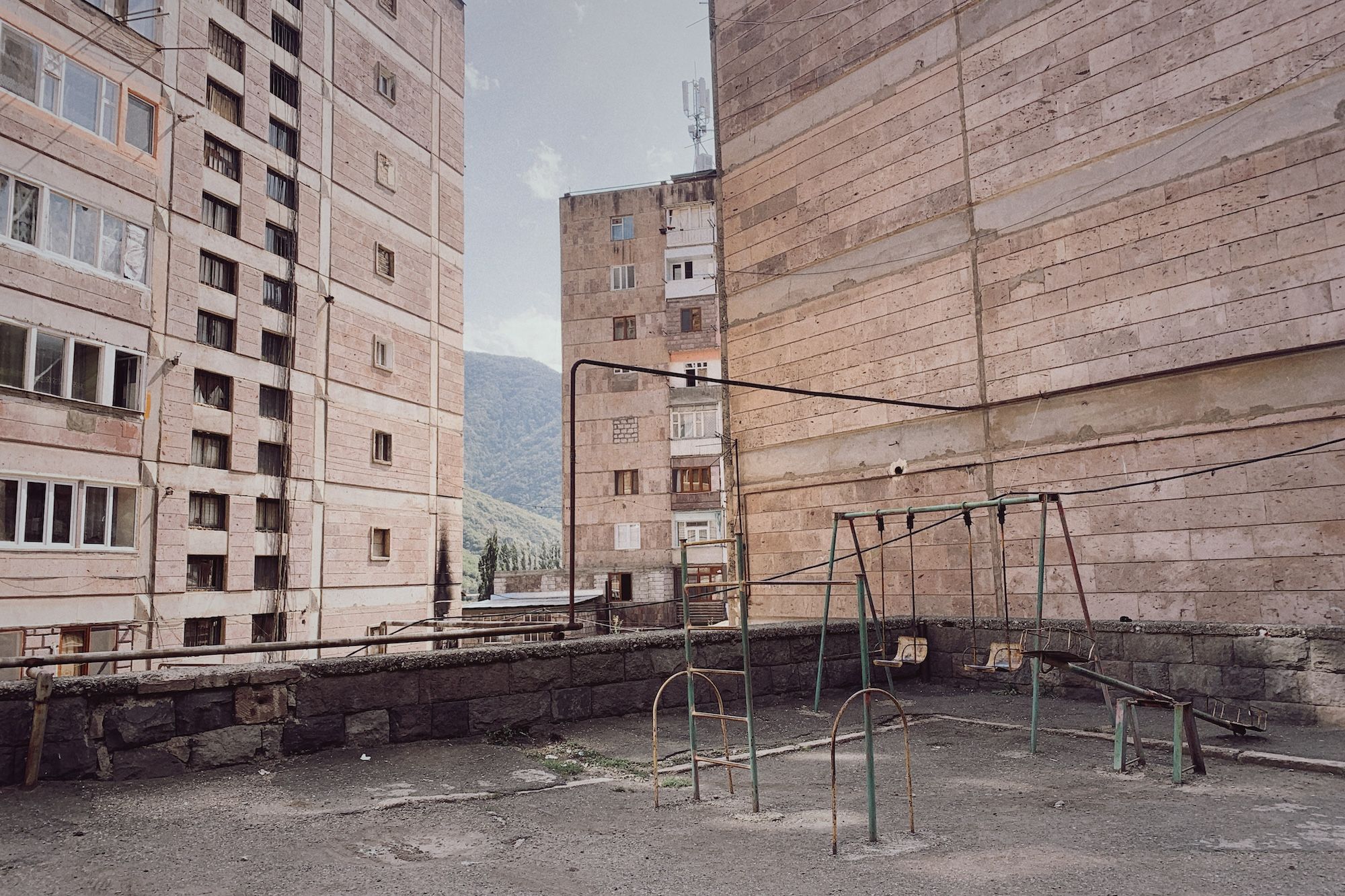 Parco giochi ad Alaverdi @Giulia Grimaldi /Lonely Planet Italy