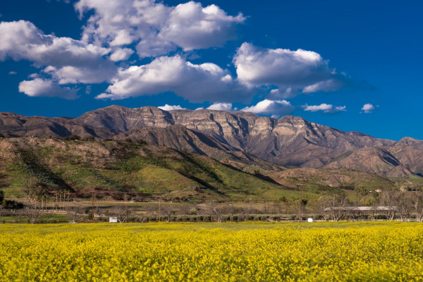 Le Topa Topa Mountains nella valle di  Ojai©Joseph Sohm/Shutterstock