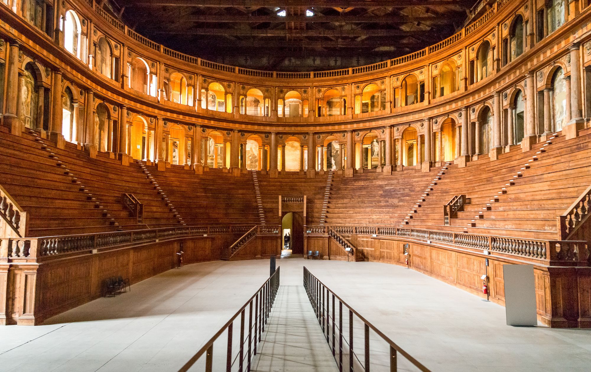 L’interno del Teatro Farnese ©Gimas