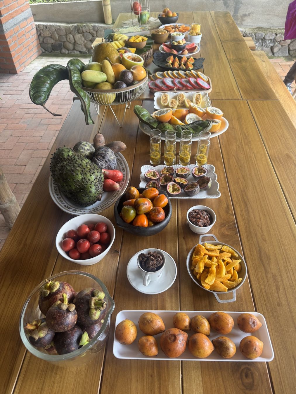 Degustazione di frutta tropicale in una finca; © Eleonora Bianco
