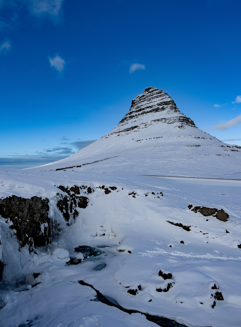 La montagna di Kirkjufall Islanda