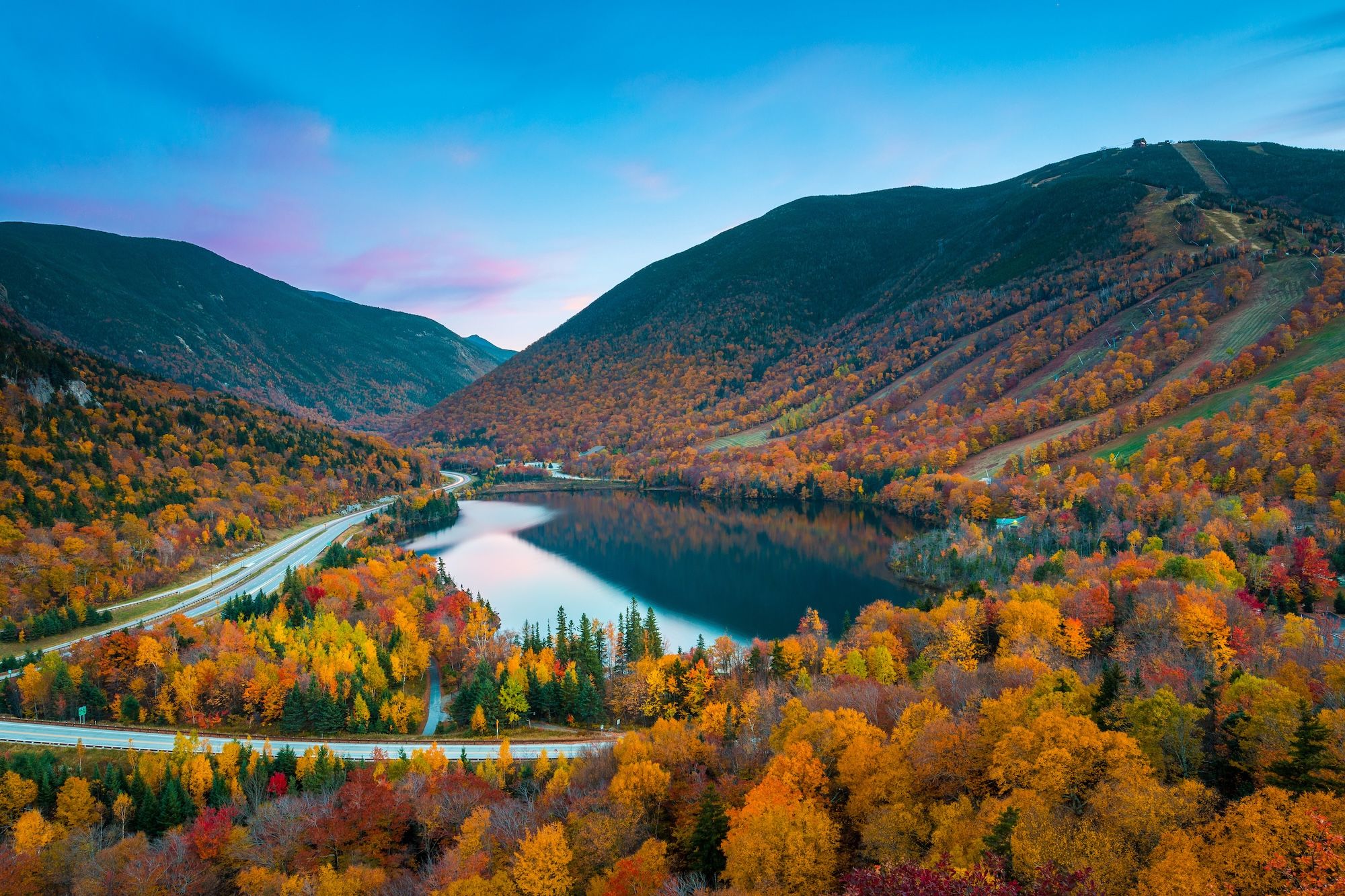 L’autunno nel Franconia Notch State Park ©Winston Tan
/ Shutterstock