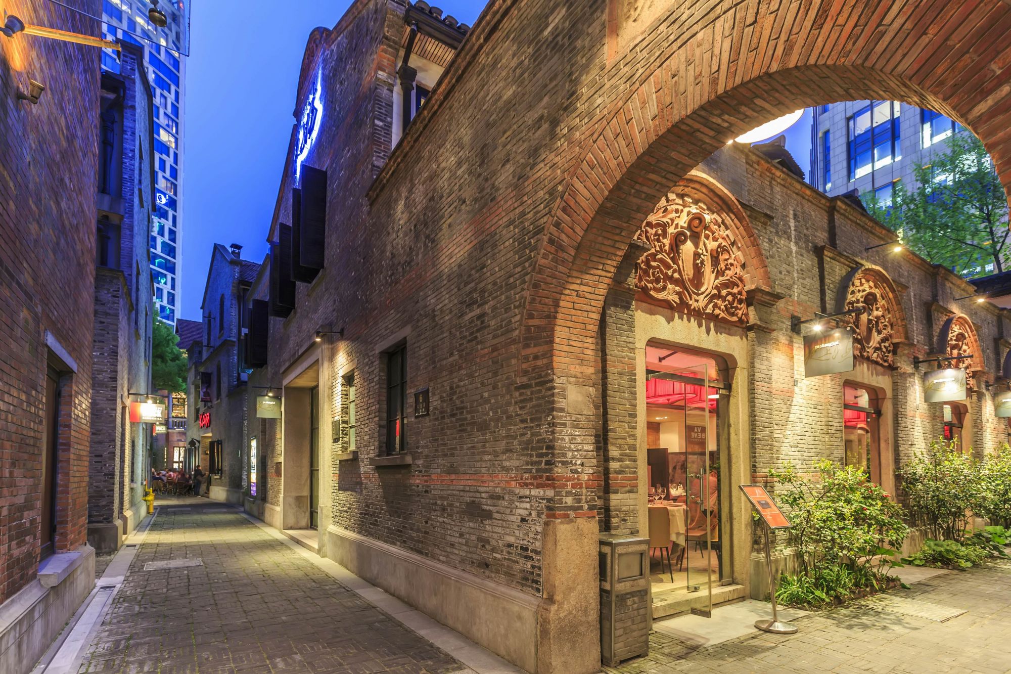 Un edificio tradizionale nel quartiere di Xintiandi. © 4045/Shutterstock